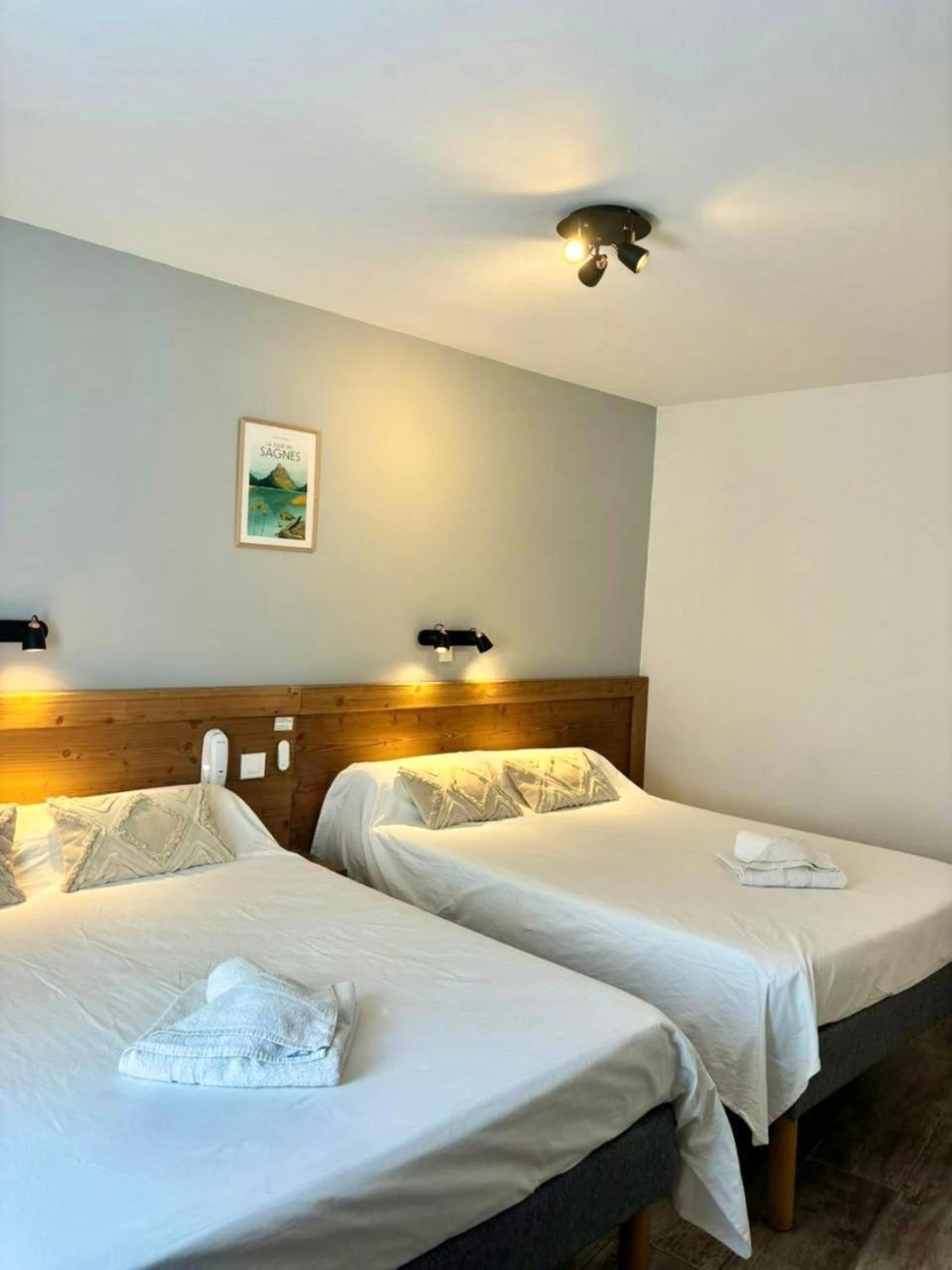 Magnifique chambre pour un séminaire d'entreprise à Hôtel Sans Souci - Jausiers