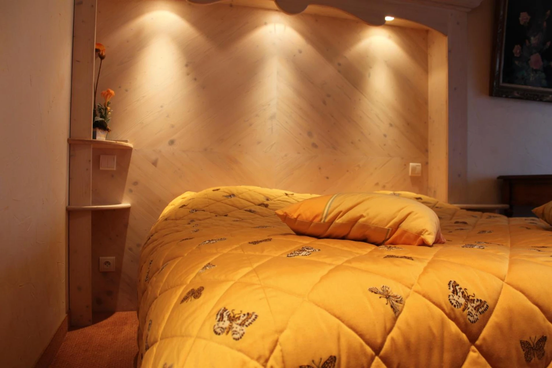 Chambre disponible pour un séminaire d'entreprise à Hôtel Restaurant Le Schlossberg - Zellenberg