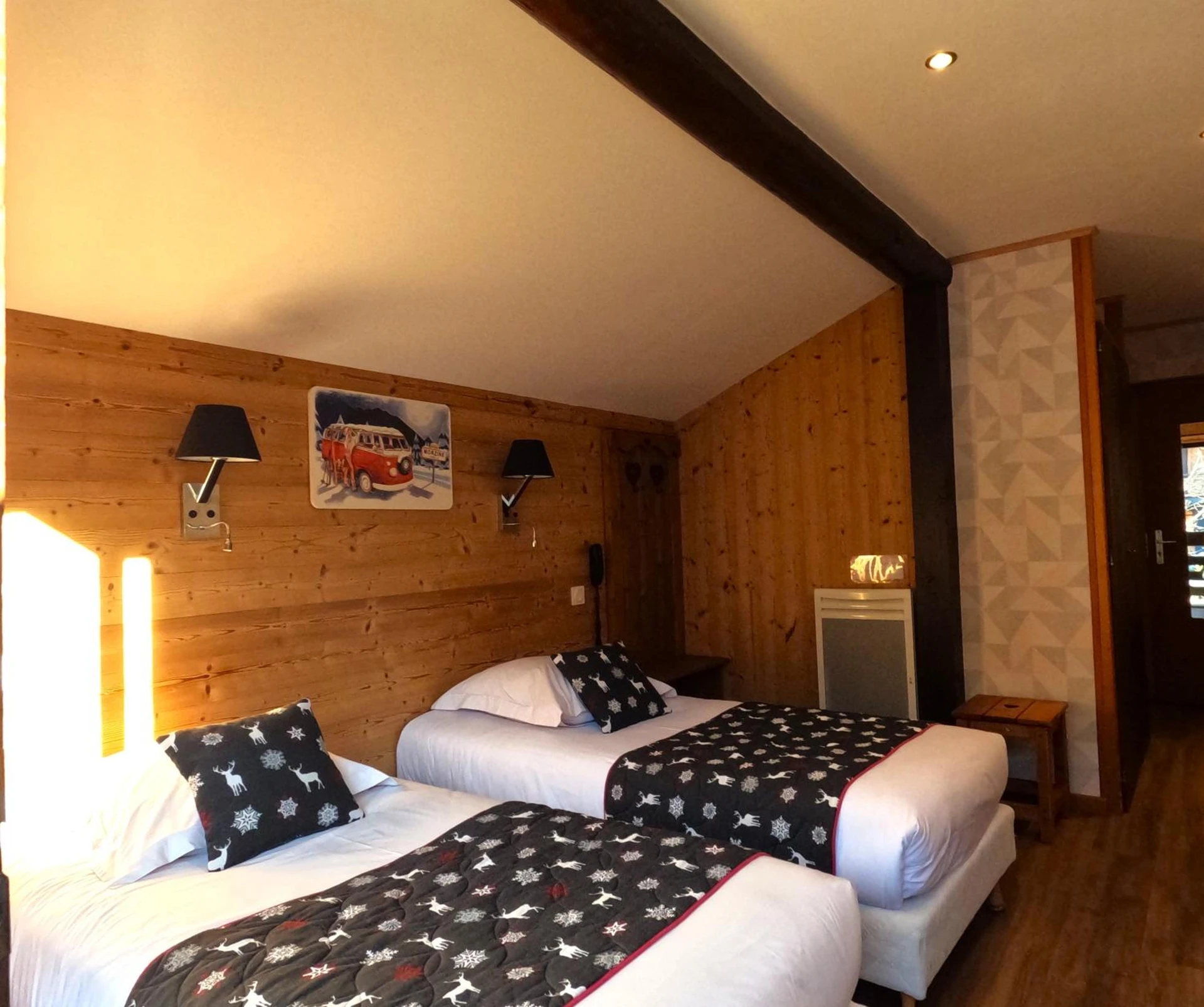 Chambre disponible pour un séminaire d'entreprise à Hotel Le Soly - Morzine