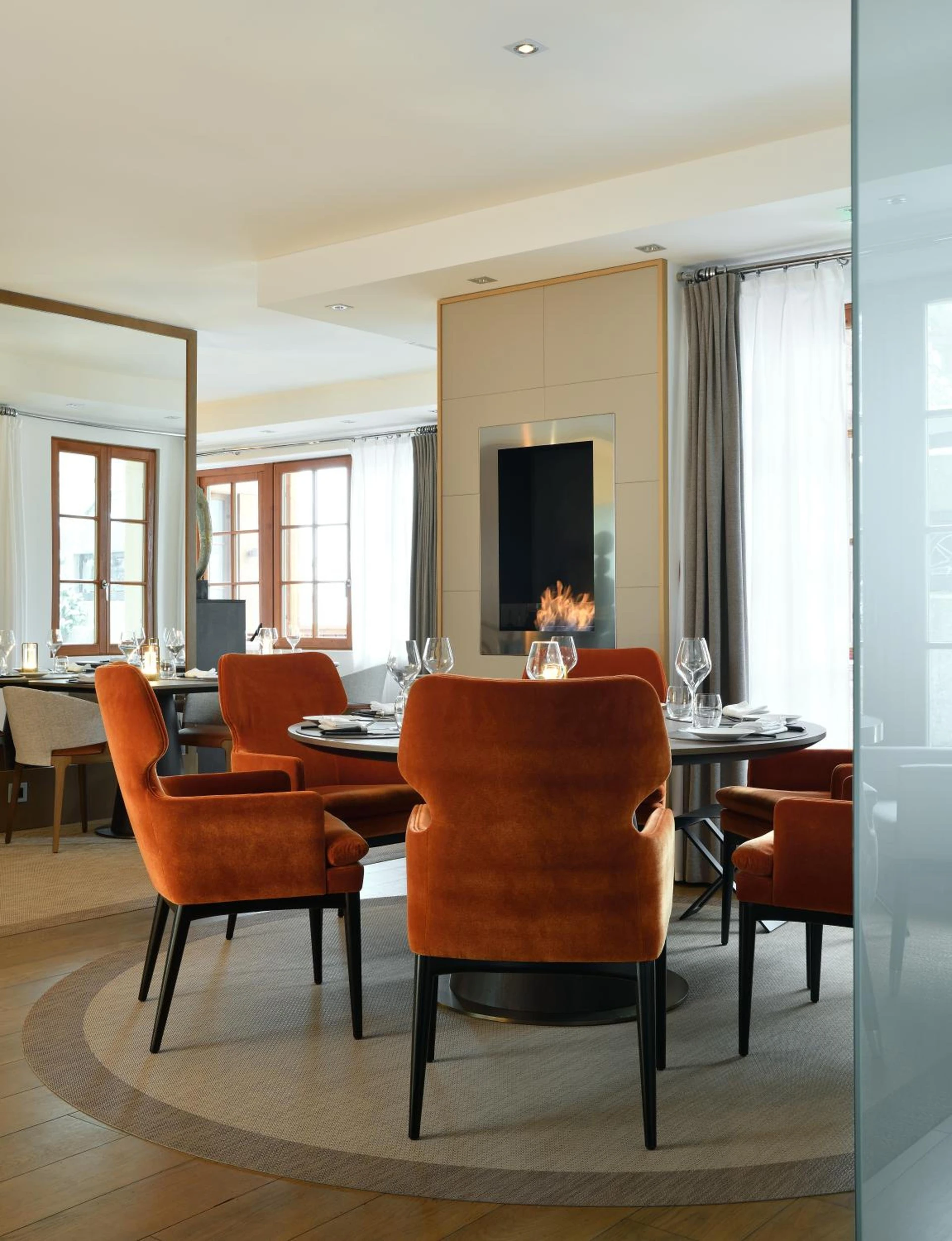 Ambiance de travail pour séminaire d'entreprise à Le Strato - Courchevel