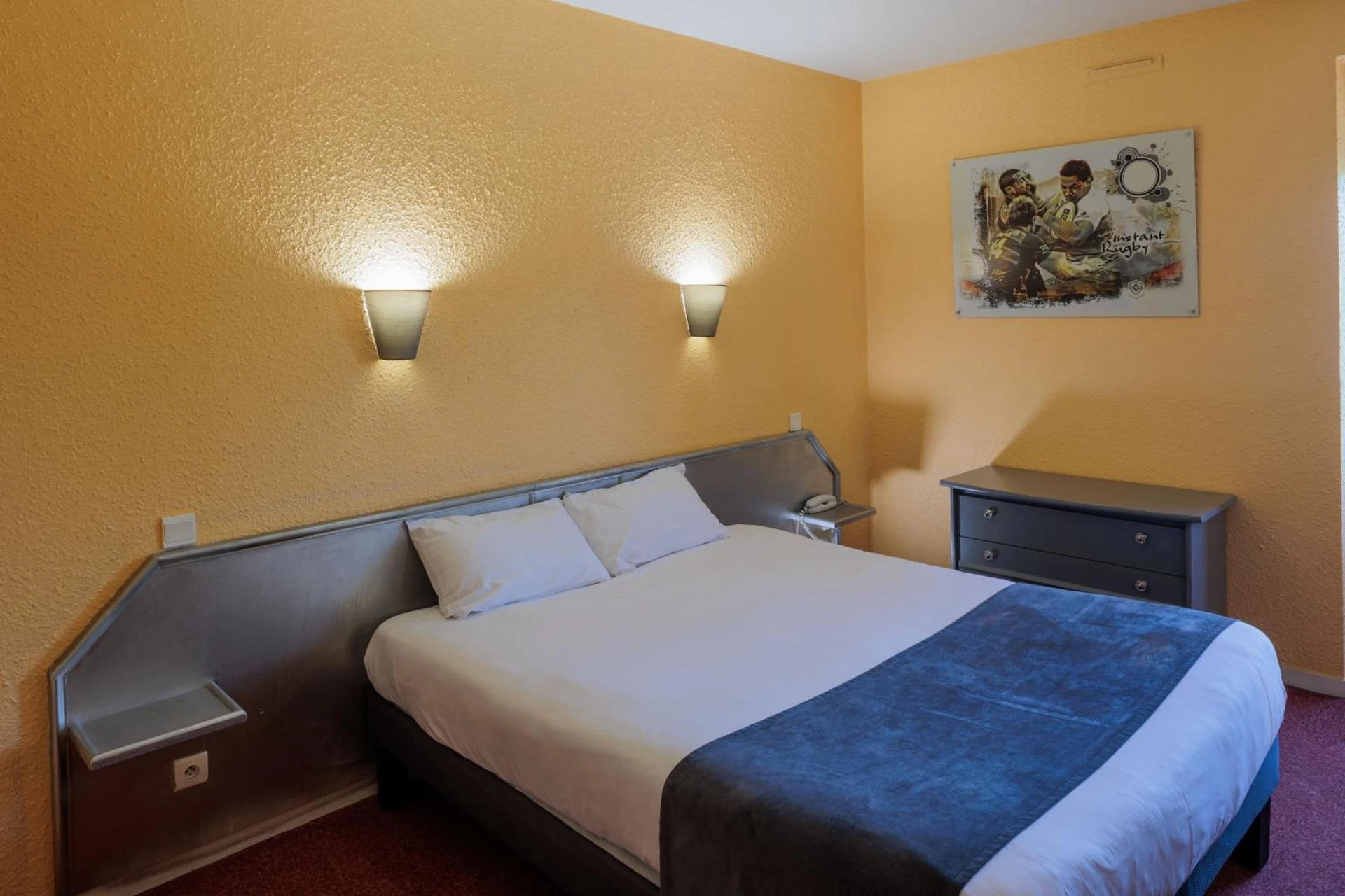 Chambre disponible pour un séminaire d'entreprise à Logis Hotel Noemys Brive - Restaurant Le Teinchurier - Brive-la-Gaillarde