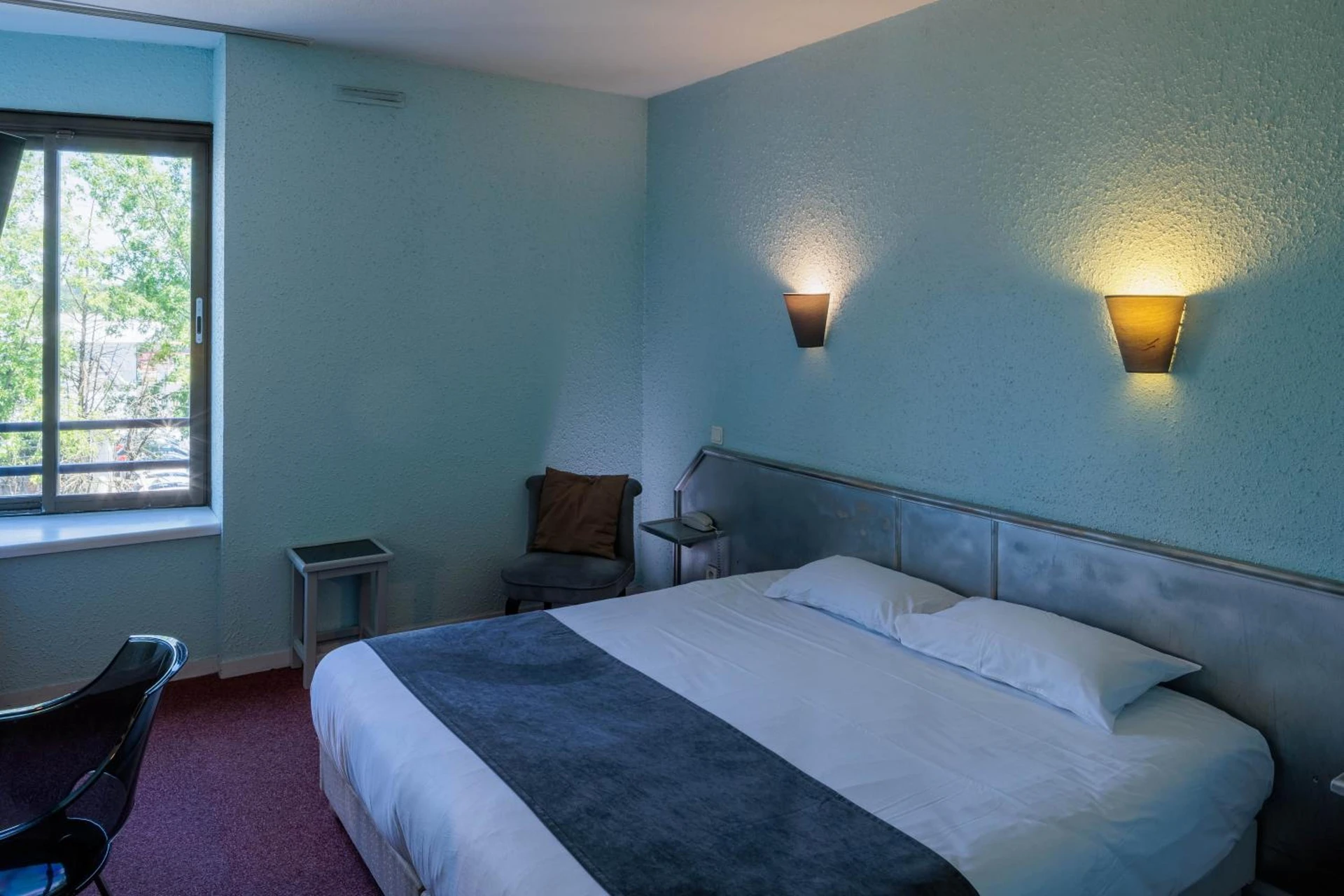 Chambre disponible pour un séminaire d'entreprise à Logis Hotel Noemys Brive - Restaurant Le Teinchurier - Brive-la-Gaillarde