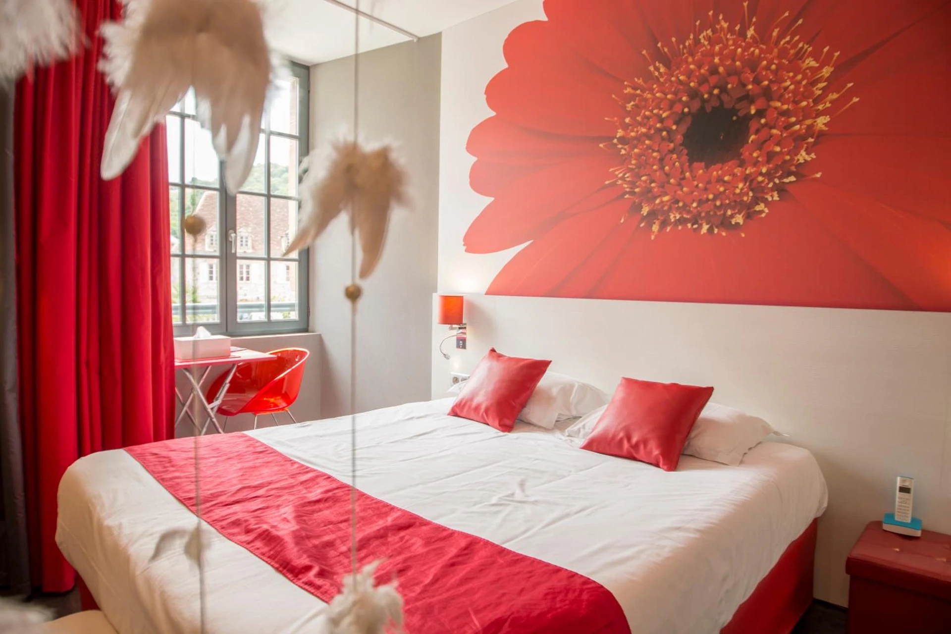 Chambre disponible pour un séminaire d'entreprise à Charme et Caractère Le Turenne - Beaulieu-sur-Dordogne