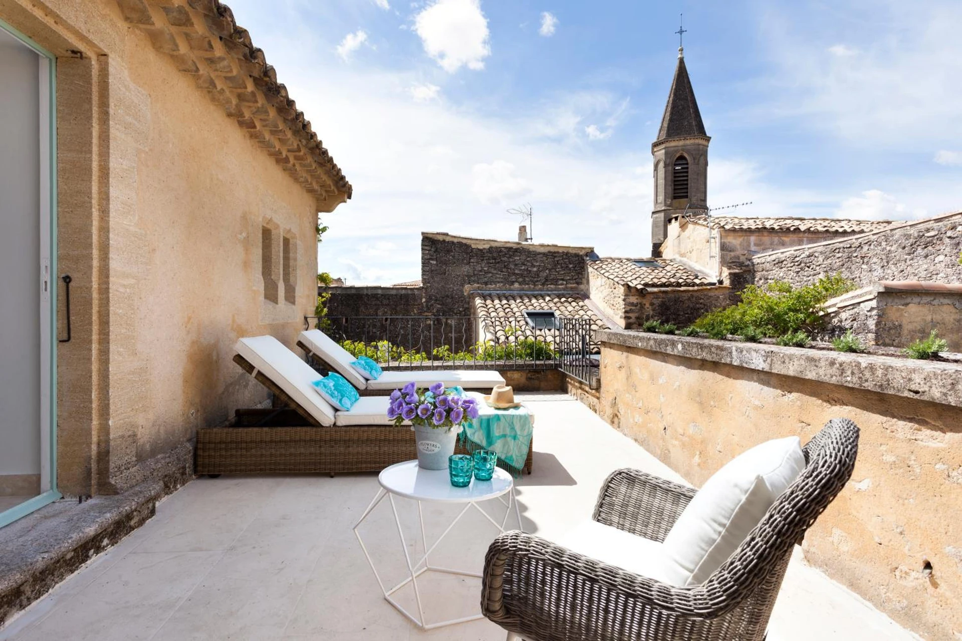 Chambre disponible pour un séminaire d'entreprise à Le Vieux Castillon - Castillon-du-Gard