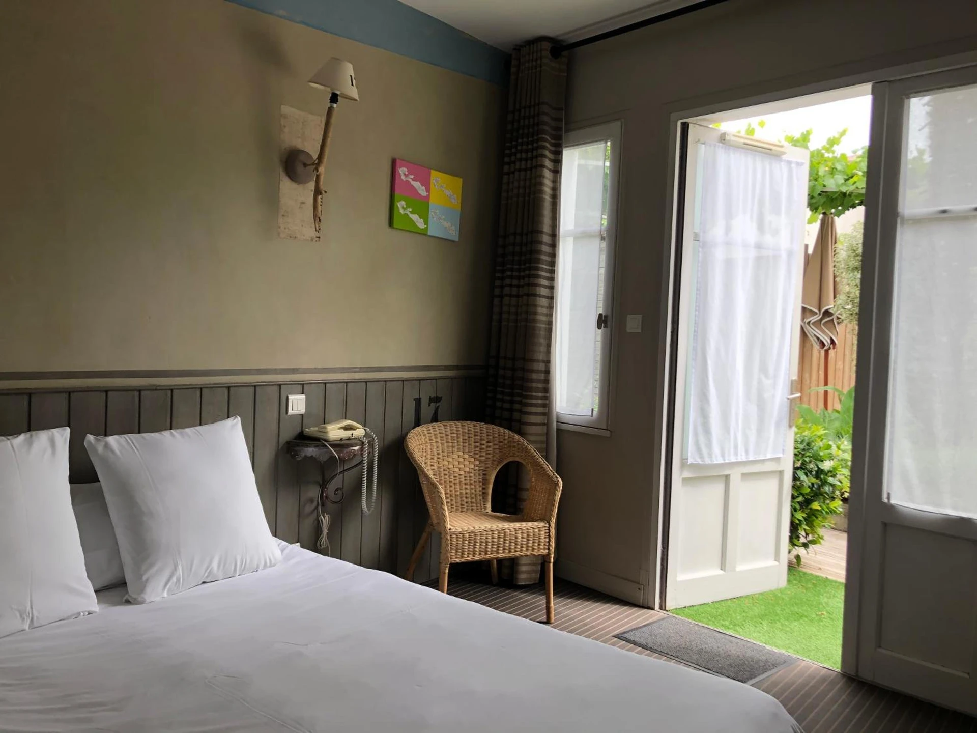 Chambre disponible pour un séminaire d'entreprise à Hôtel Le Vieux Gréement - La Couarde-sur-Mer