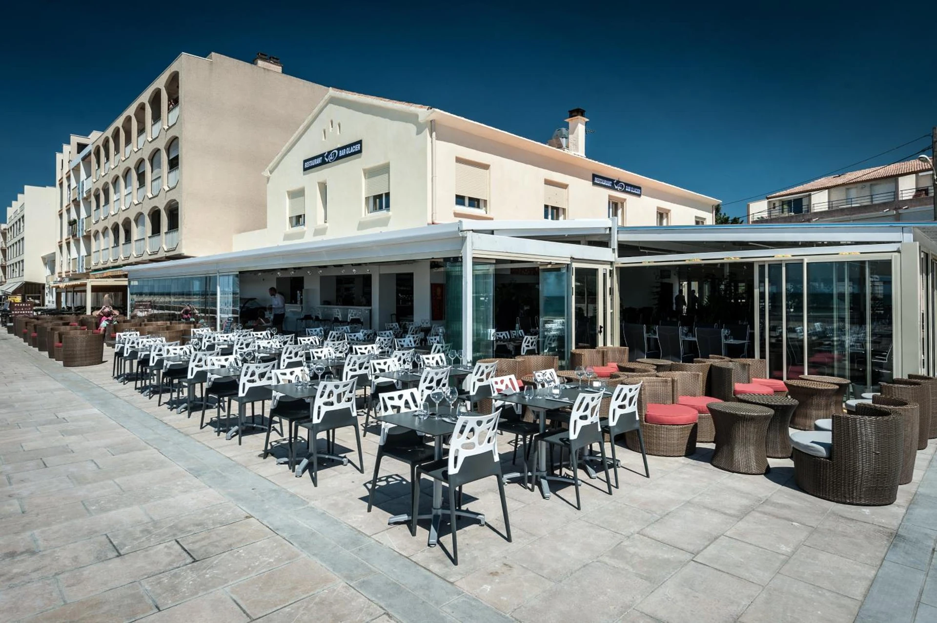 Ambiance de travail pour séminaire d'entreprise à Hôtel Restaurant le Voilis - Le Grau-dʼAgde