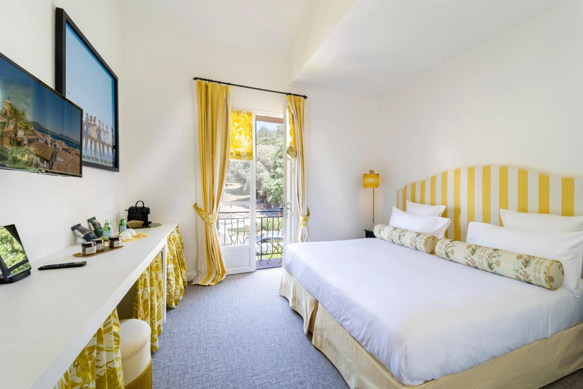 Magnifique chambre pour un séminaire d'entreprise à Hôtel Le Y - Saint-Tropez