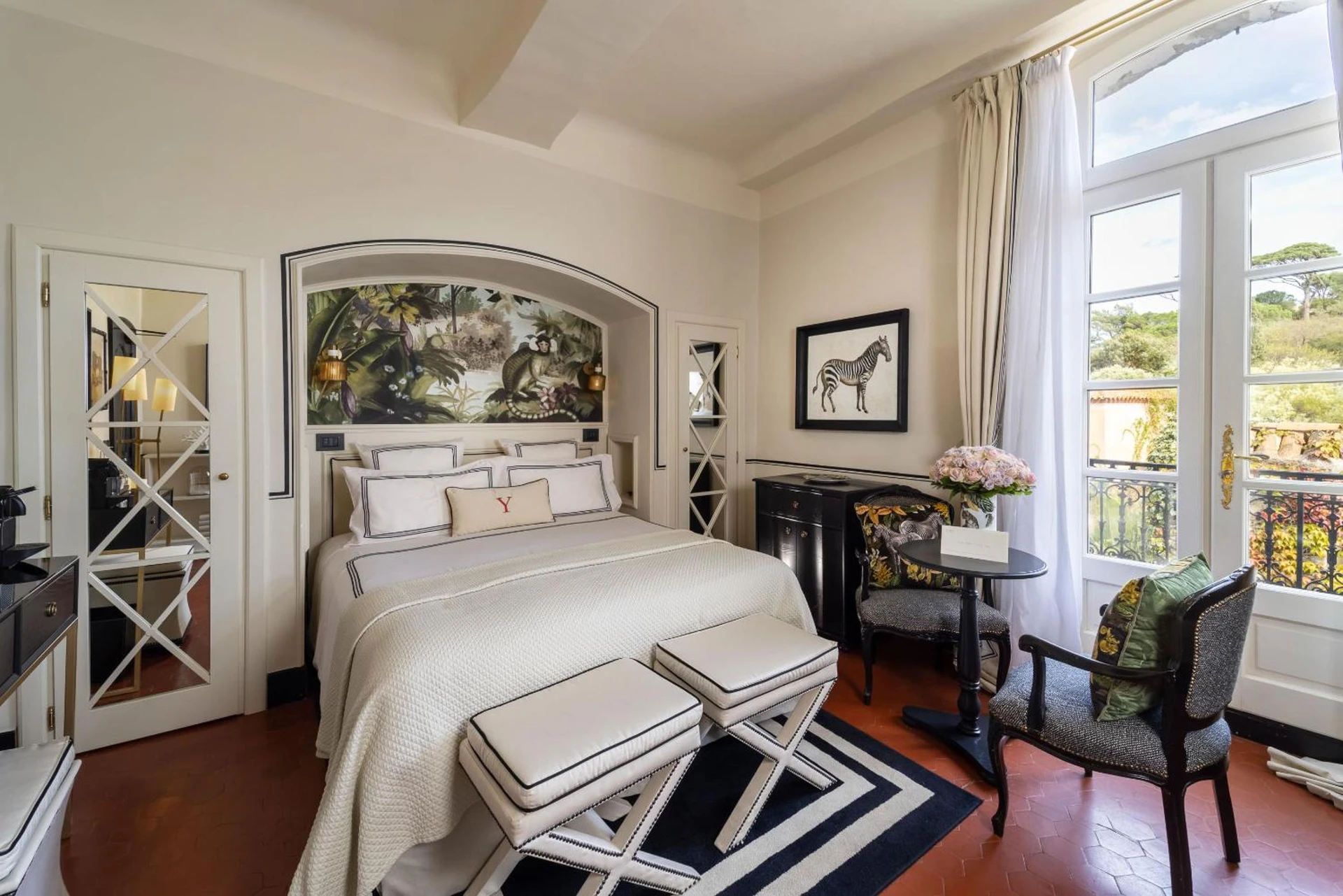 Chambre disponible pour un séminaire d'entreprise à Le Yaca Saint-Tropez - Saint-Tropez