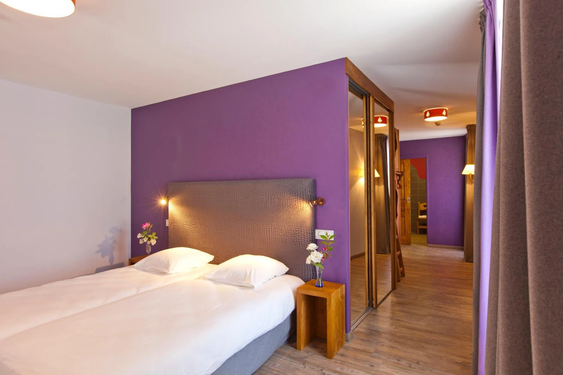 Chambre disponible pour un séminaire d'entreprise à Logis Hôtel LBB - les 2 lacs - Clairvaux-les-Lacs