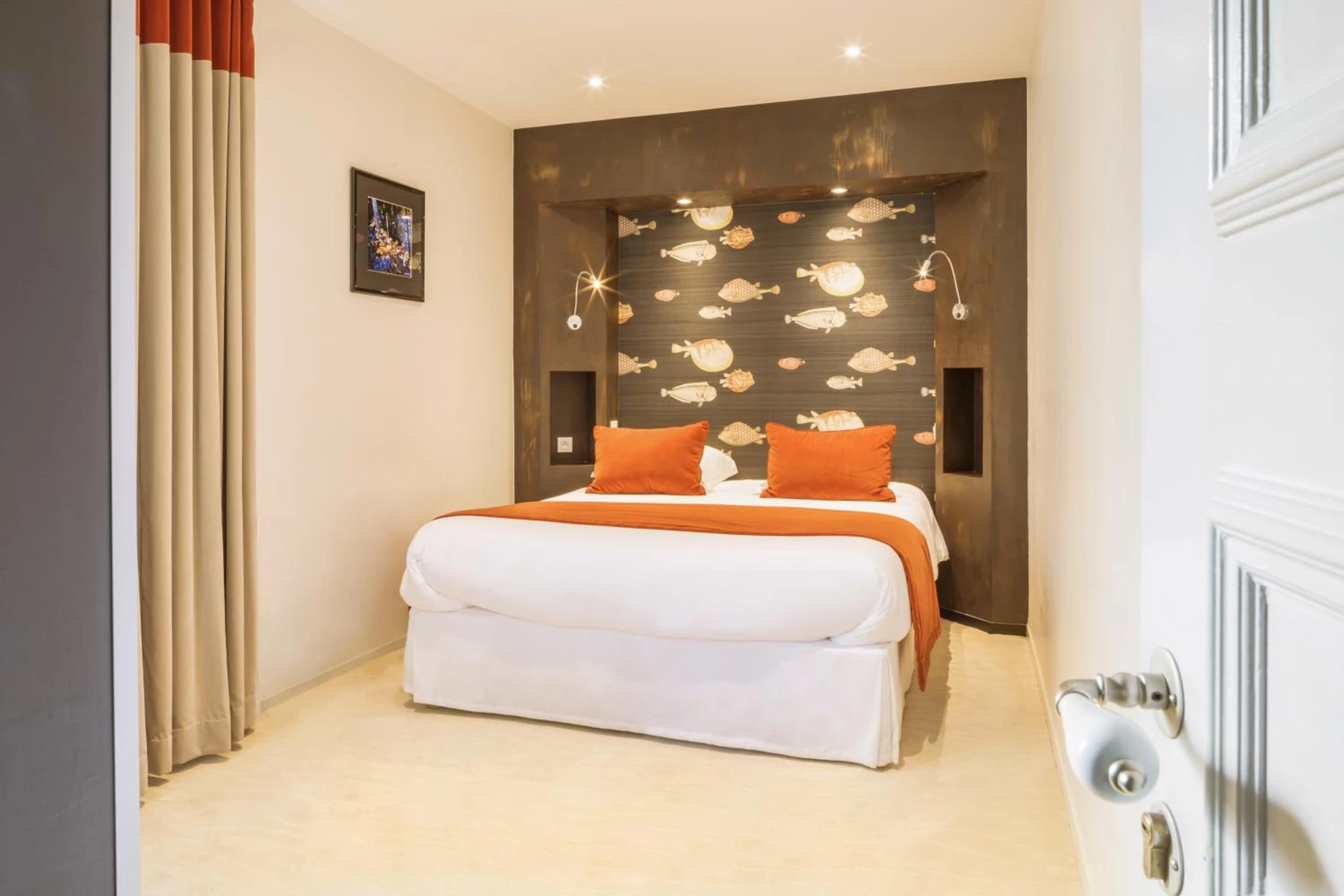 Chambre disponible pour un séminaire d'entreprise à Hôtel Les Agapanthes - Ploubazlanec