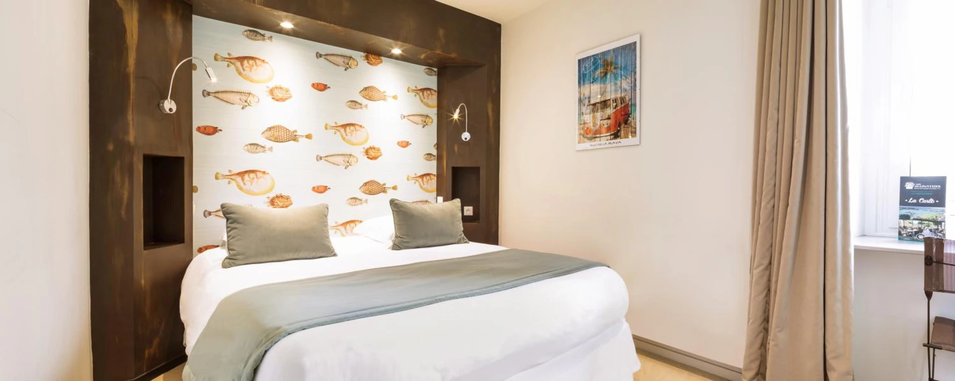 Chambre disponible pour un séminaire d'entreprise à Hôtel Les Agapanthes - Ploubazlanec