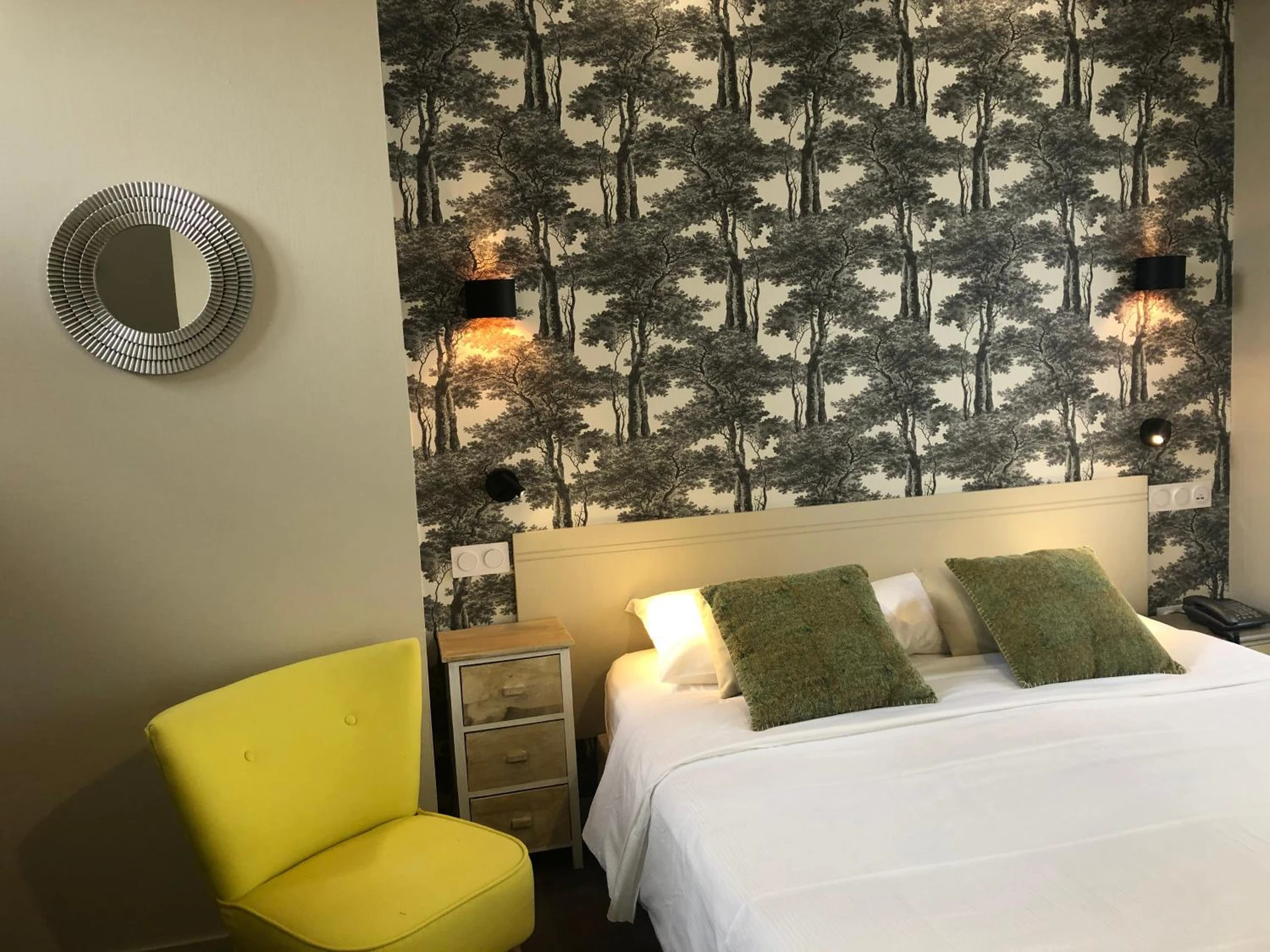 Chambre disponible pour un séminaire d'entreprise à Cit'Hotel Les Alizes - Dinard