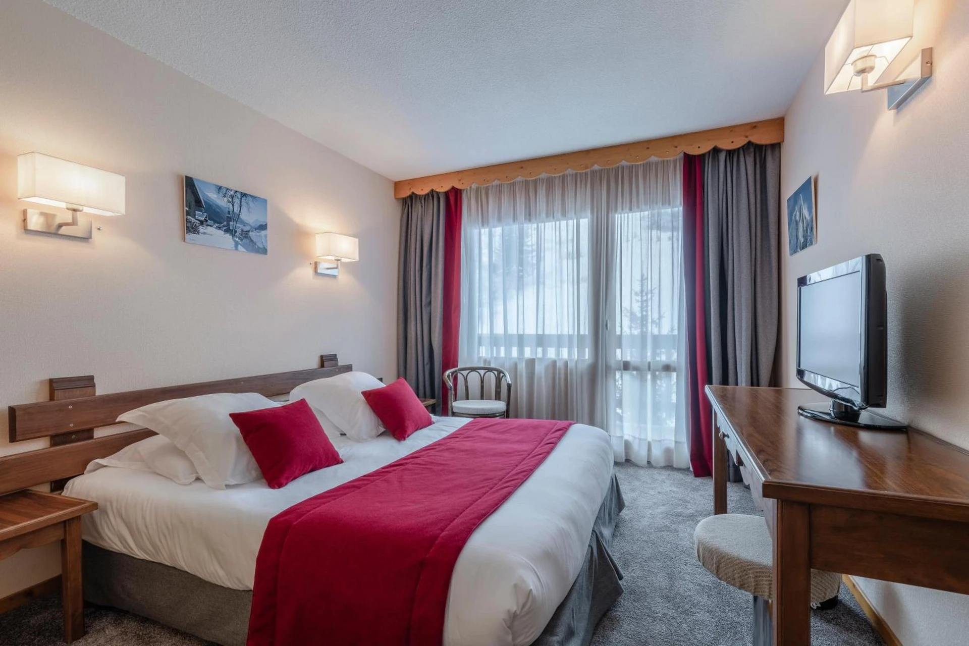 Chambre disponible pour un séminaire d'entreprise à Hotel Les Arolles - Méribel