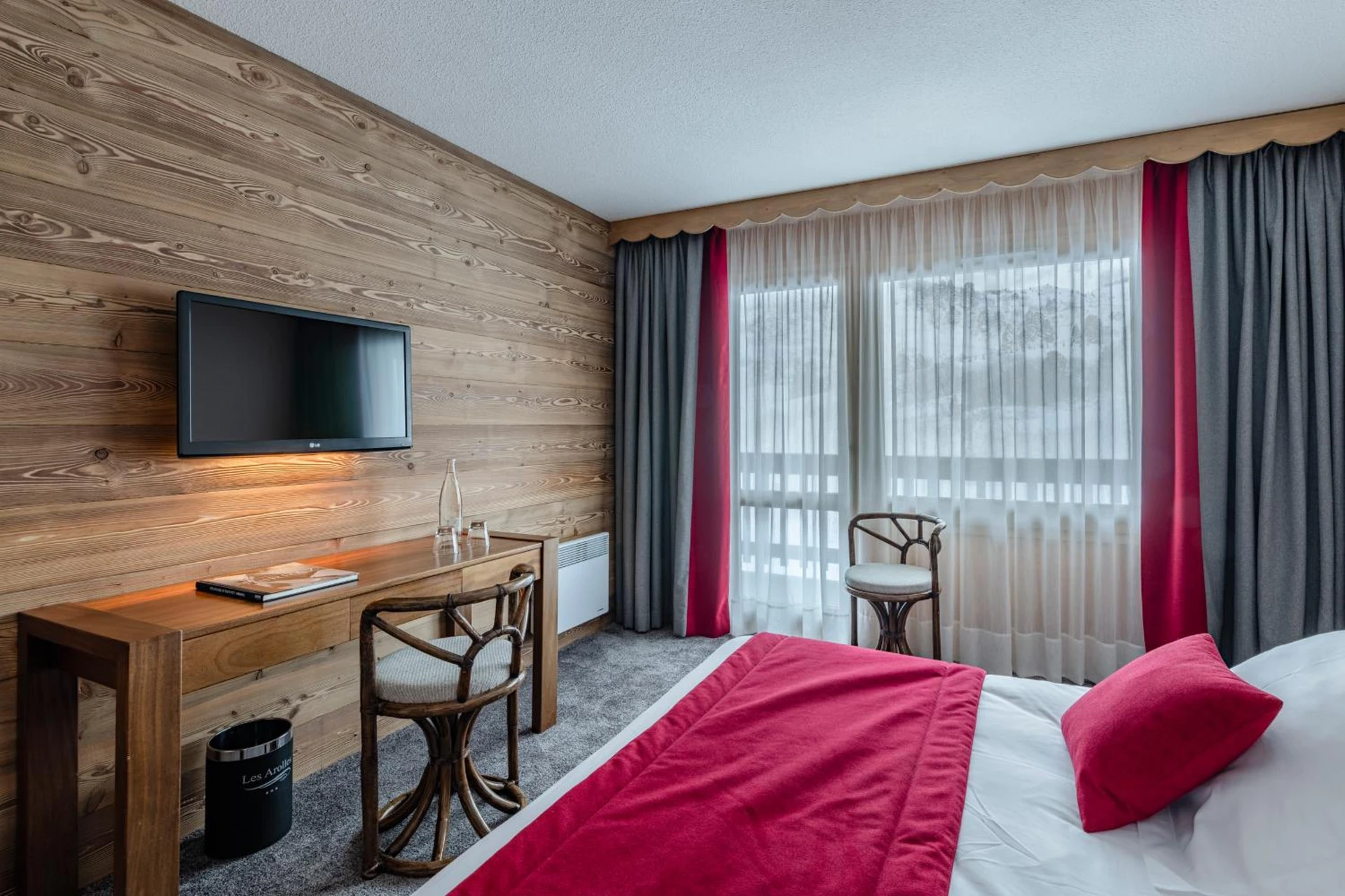 Chambre disponible pour un séminaire d'entreprise à Hotel Les Arolles - Méribel