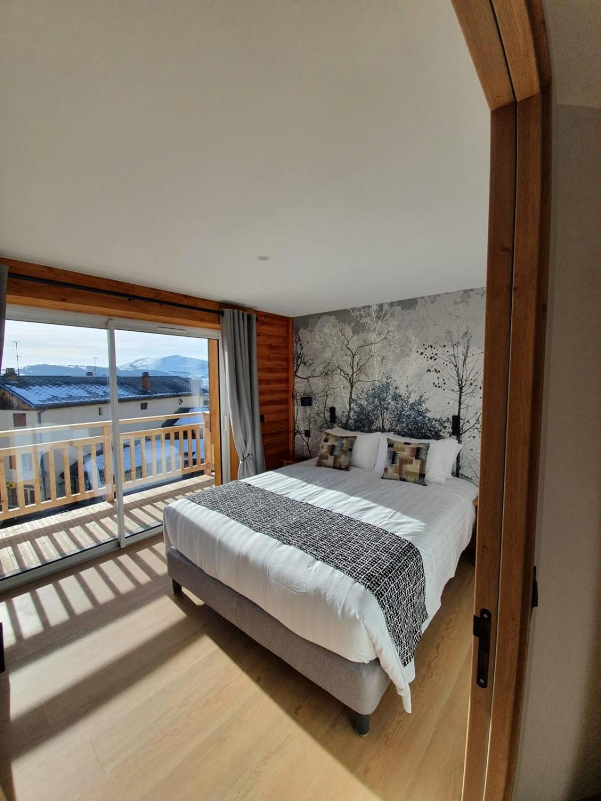Chambre disponible pour un séminaire d'entreprise à Hôtel Les Autanes Spa-Balnéothérapie & Restaurant - Ancelle