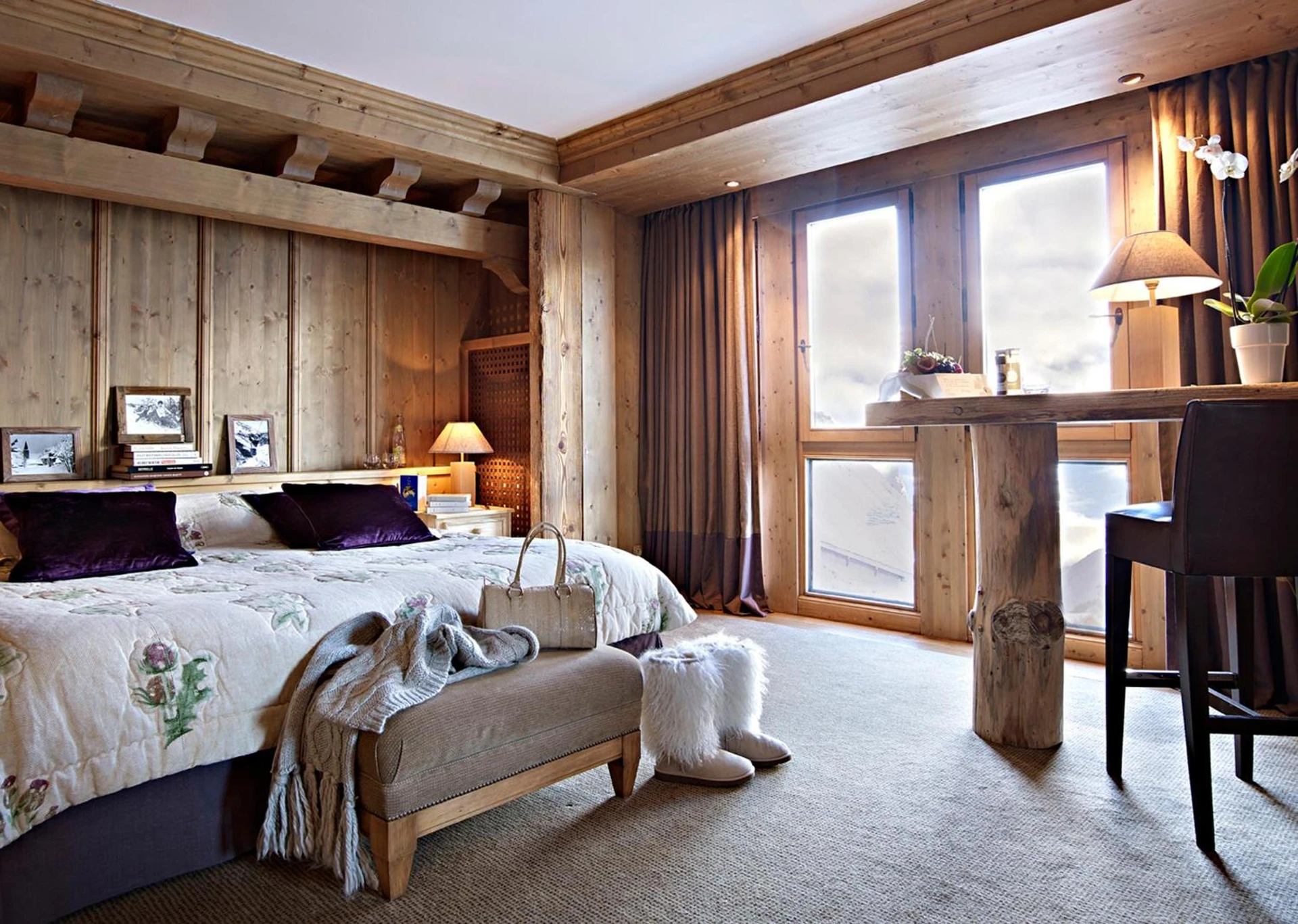 Chambre disponible pour un séminaire d'entreprise à Hôtel Les Barmes De l'Ours - Val dʼIsère