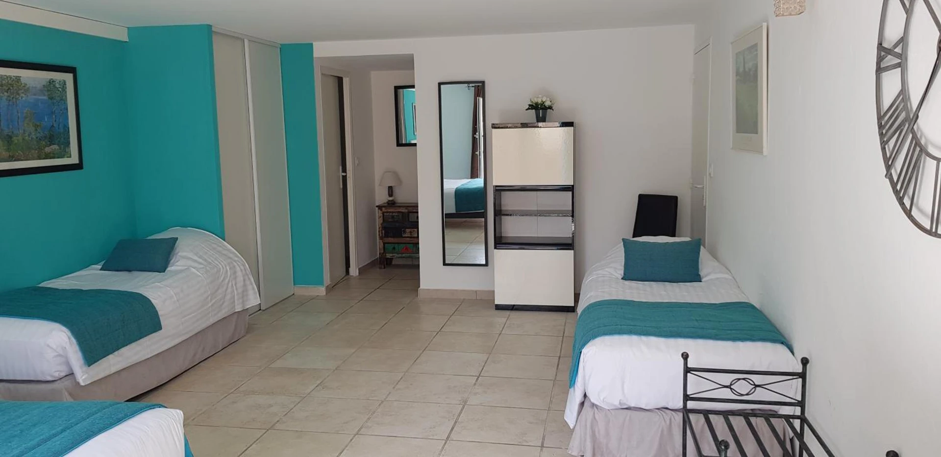 Chambre disponible pour un séminaire d'entreprise à Les Bastides Saint Paul - Saint-Paul-de-Vence