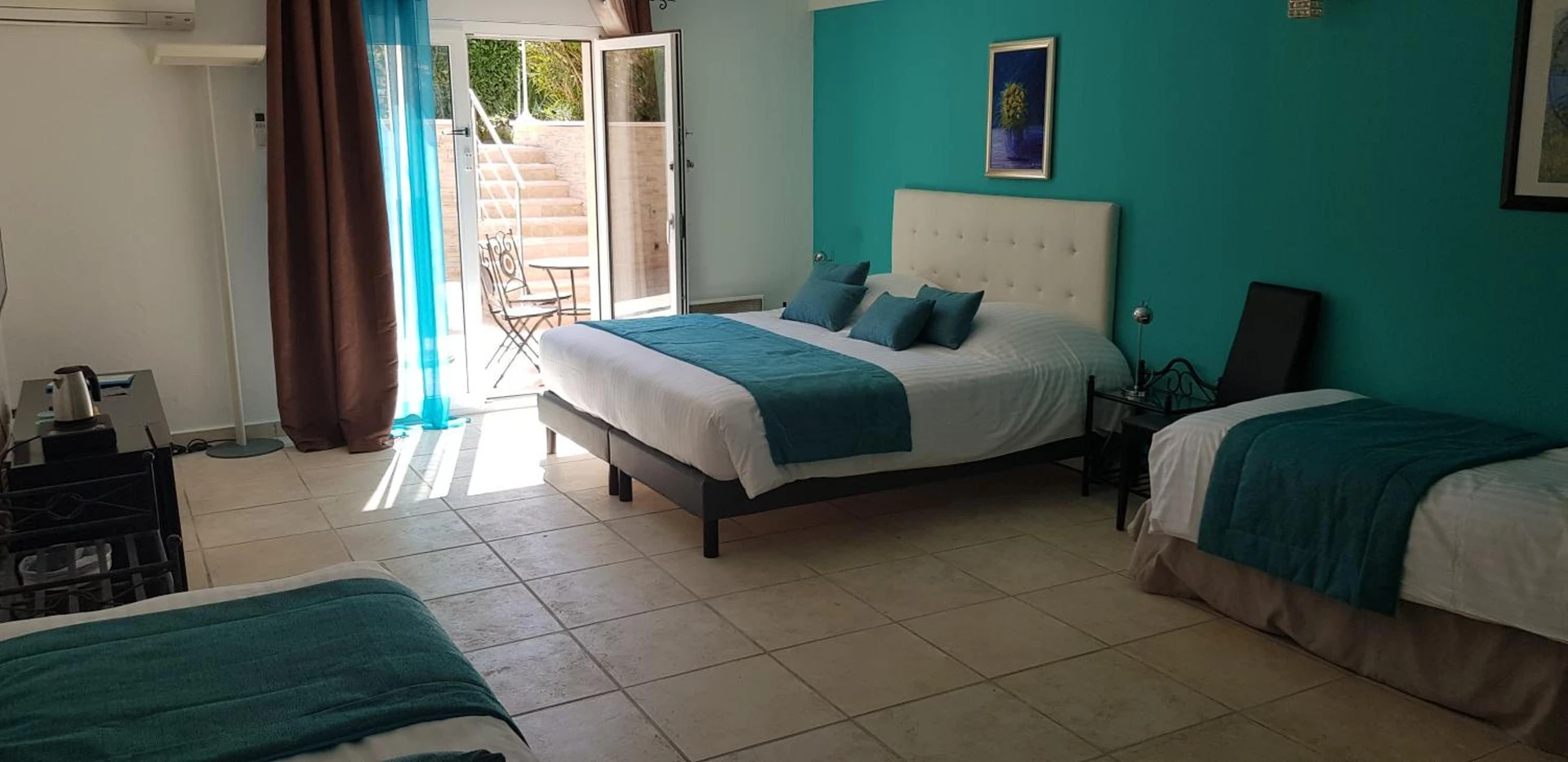Chambre disponible pour un séminaire d'entreprise à Les Bastides Saint Paul - Saint-Paul-de-Vence