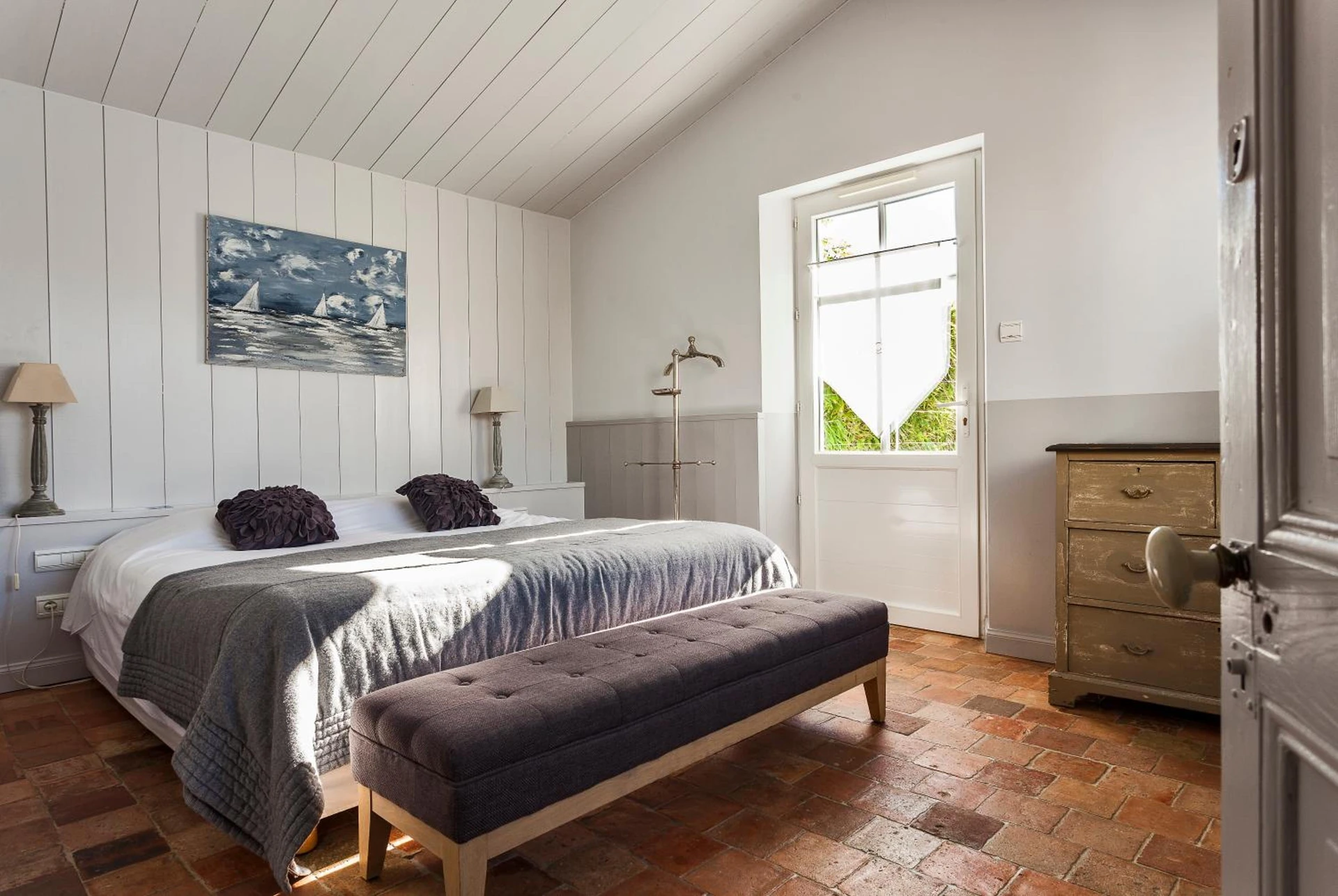 Chambre disponible pour un séminaire d'entreprise à Hotel Les Bois Flottais - Le Bois-Plage-en-Ré