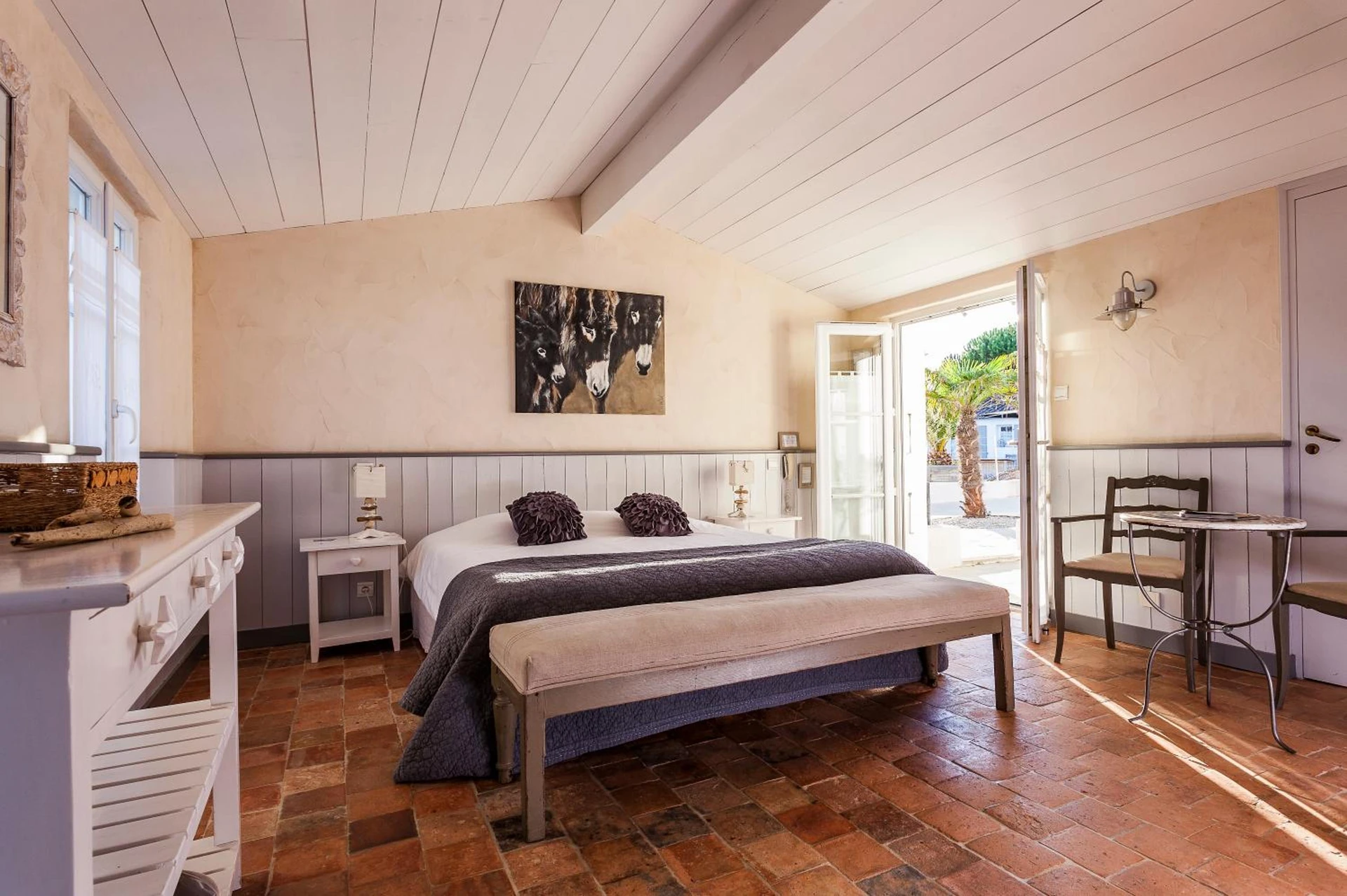 Chambre disponible pour un séminaire d'entreprise à Hotel Les Bois Flottais - Le Bois-Plage-en-Ré