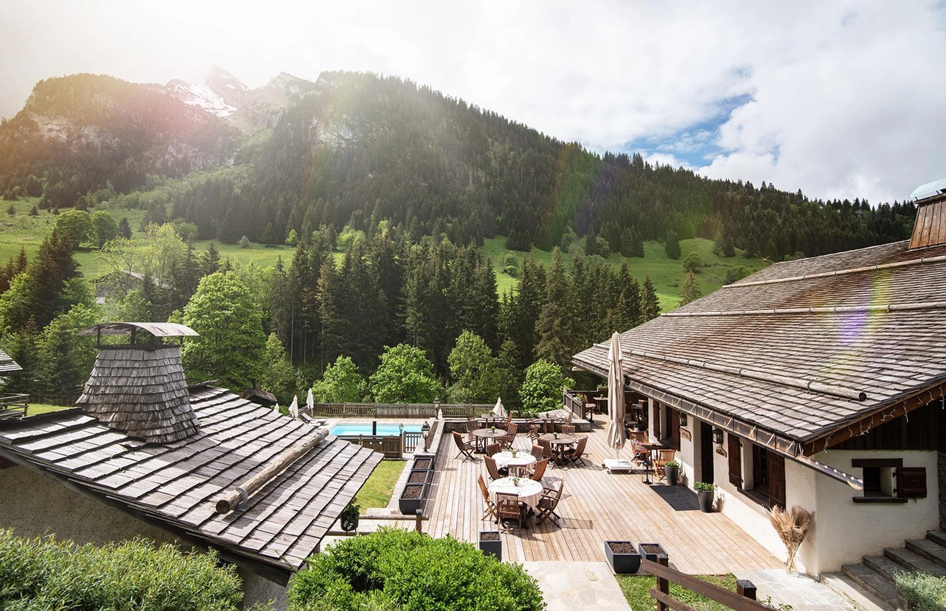 Ambiance de travail pour séminaire d'entreprise à Les Chalets de la Serraz - La Clusaz