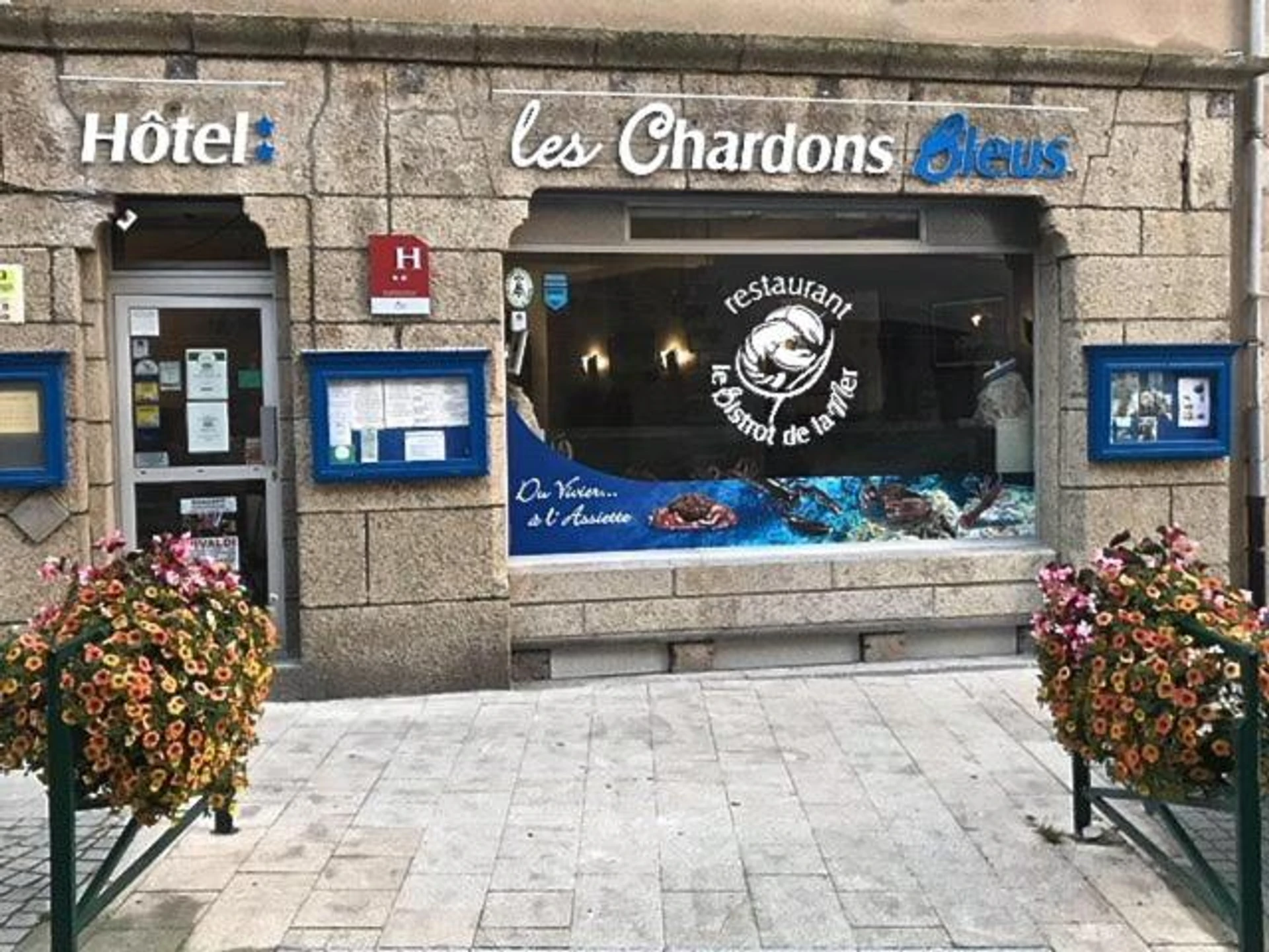 Organiser un séminaire d'entreprise : Logis Hôtel Les Chardons Bleus RESTAURANT LE BISTROT DE LA MER à roscoff