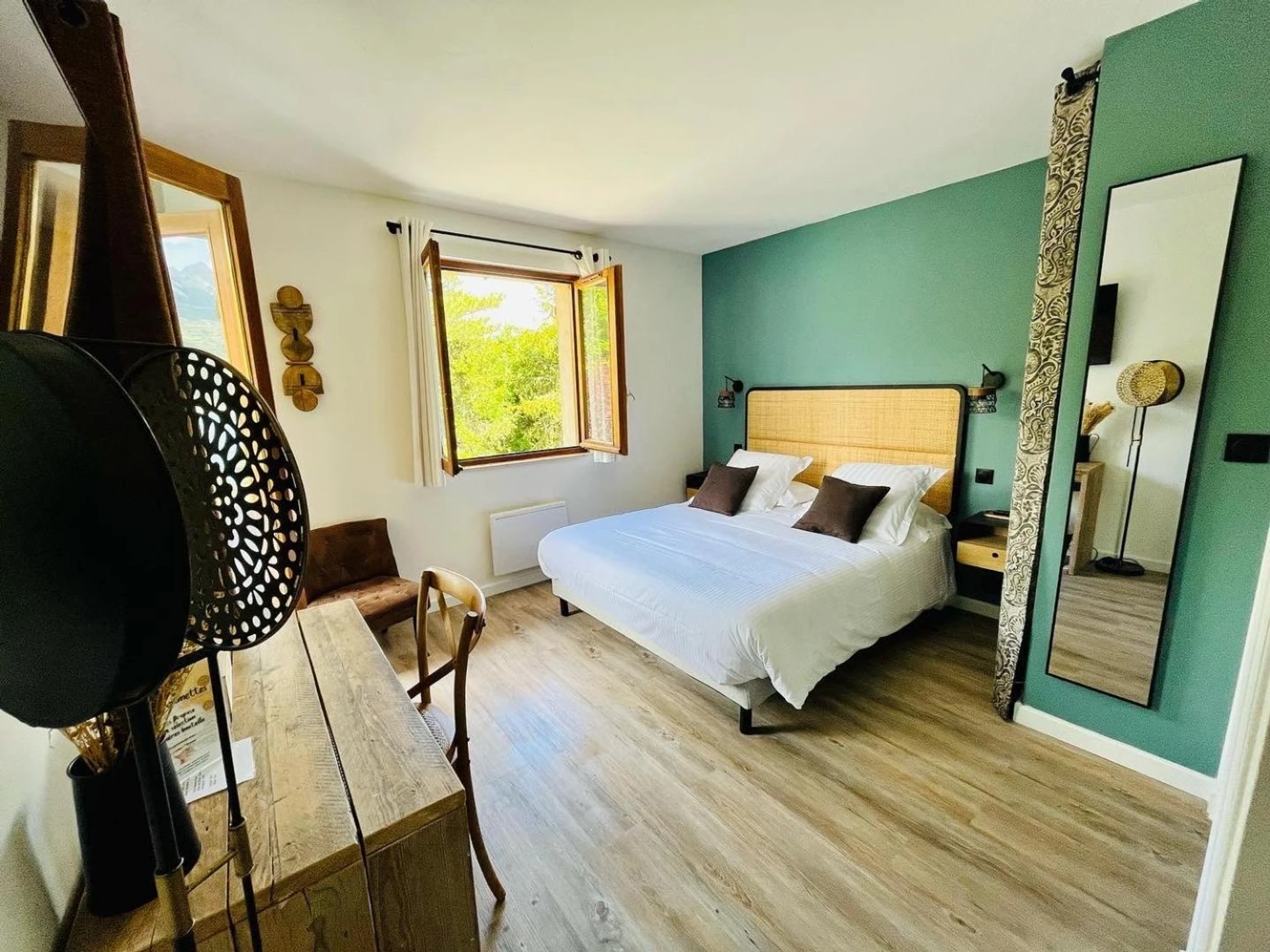 Chambre disponible pour un séminaire d'entreprise à Hôtel les Chaumettes - Savines-le-Lac
