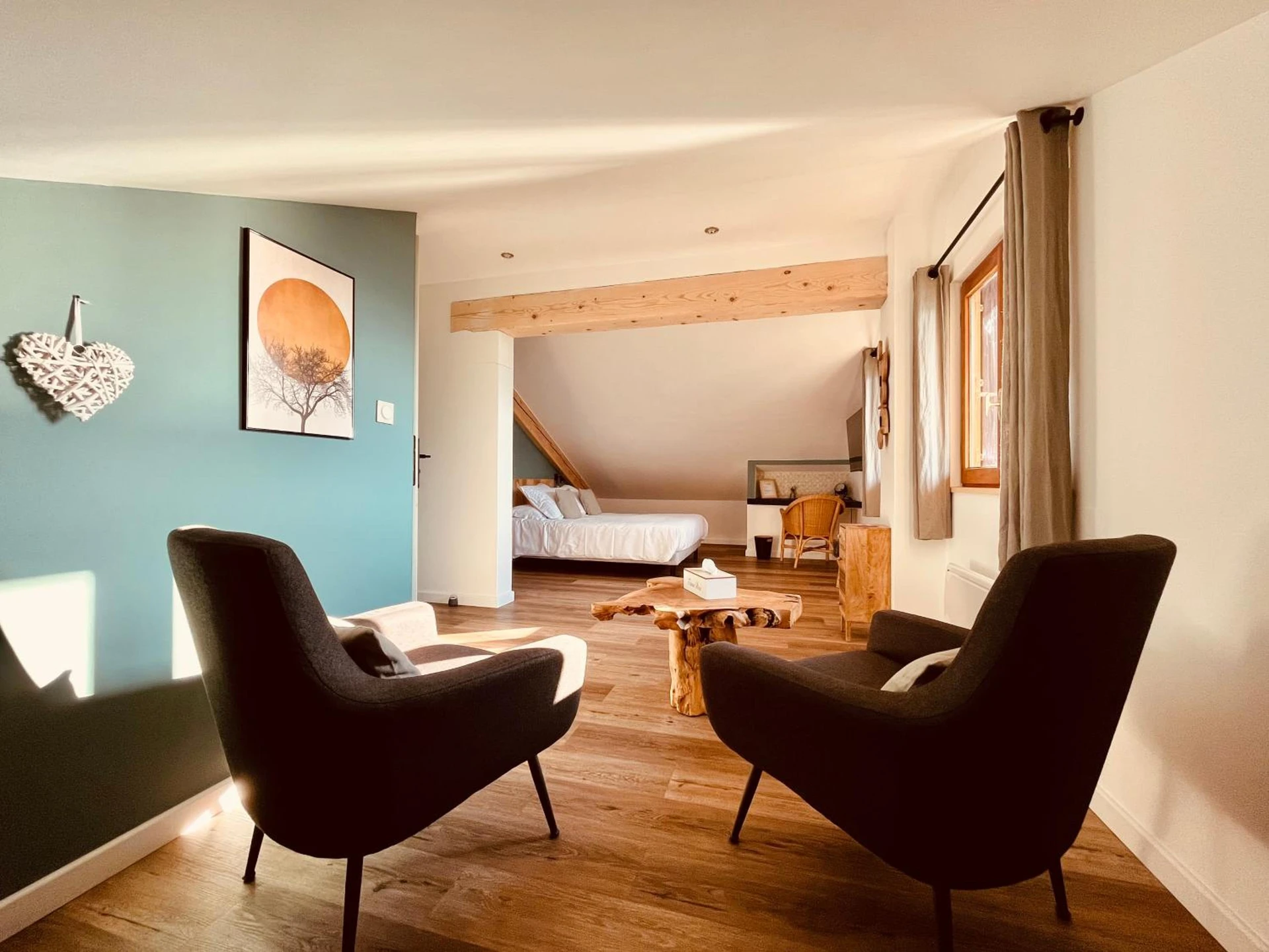 Chambre disponible pour un séminaire d'entreprise à Hôtel les Chaumettes - Savines-le-Lac