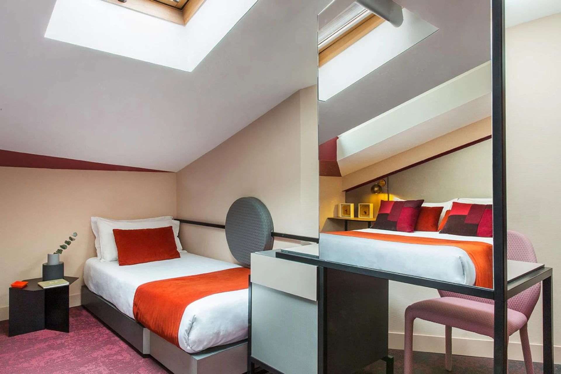 Chambre disponible pour un séminaire d'entreprise à Hôtel les Cigales - Nice