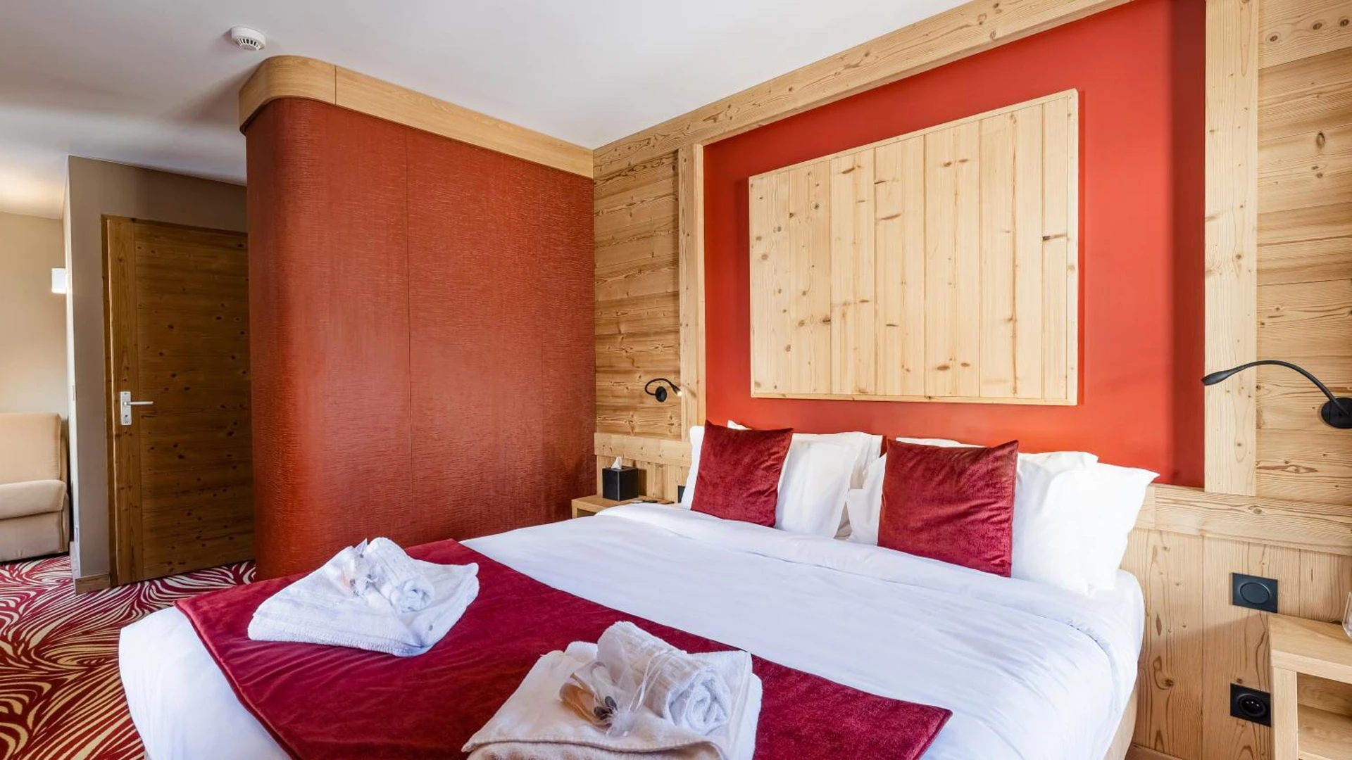 Chambre disponible pour un séminaire d'entreprise à Madame Vacances Hotel Les Cimes - Vaujany