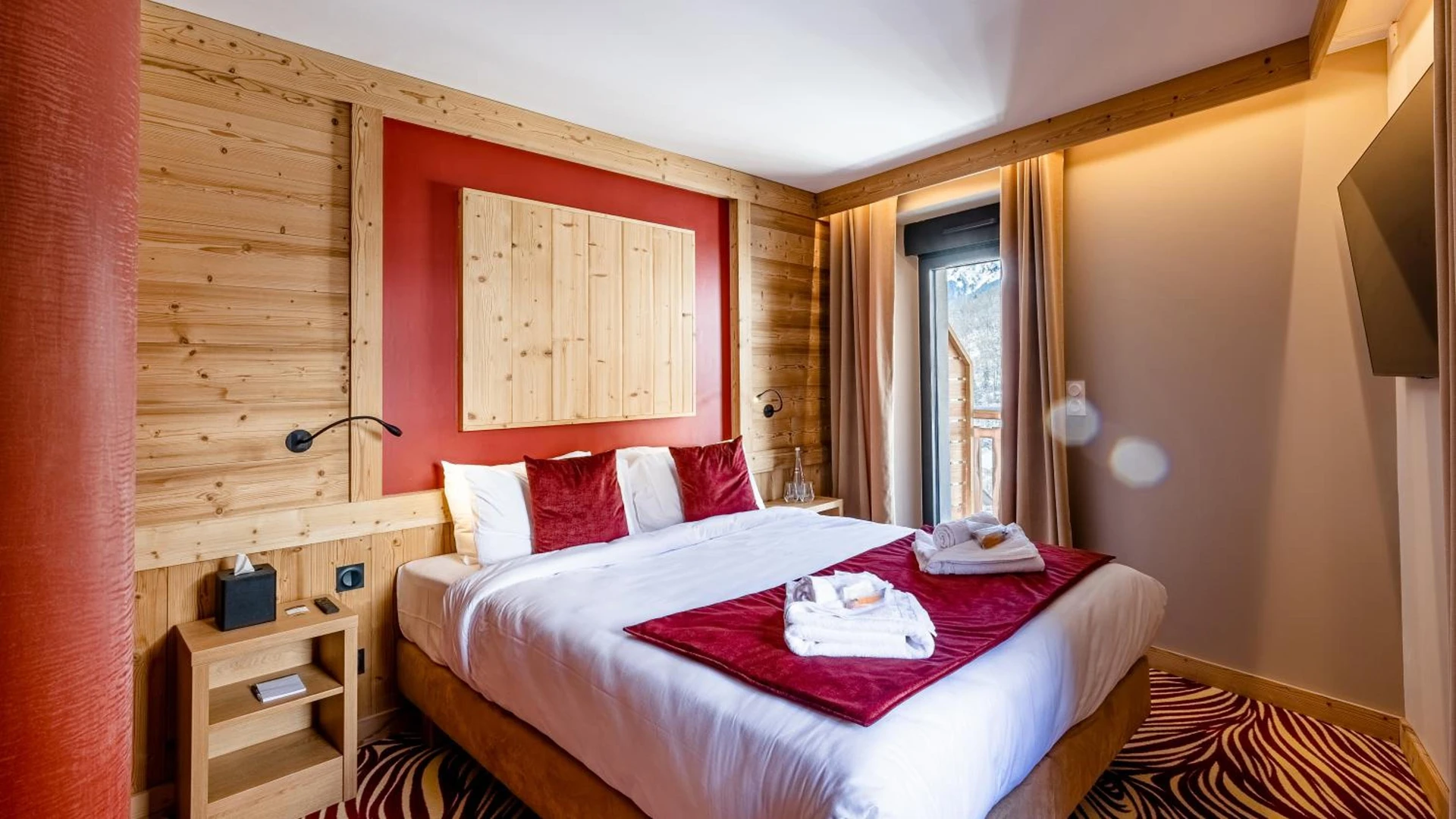 Magnifique chambre pour un séminaire d'entreprise à Madame Vacances Hotel Les Cimes - Vaujany