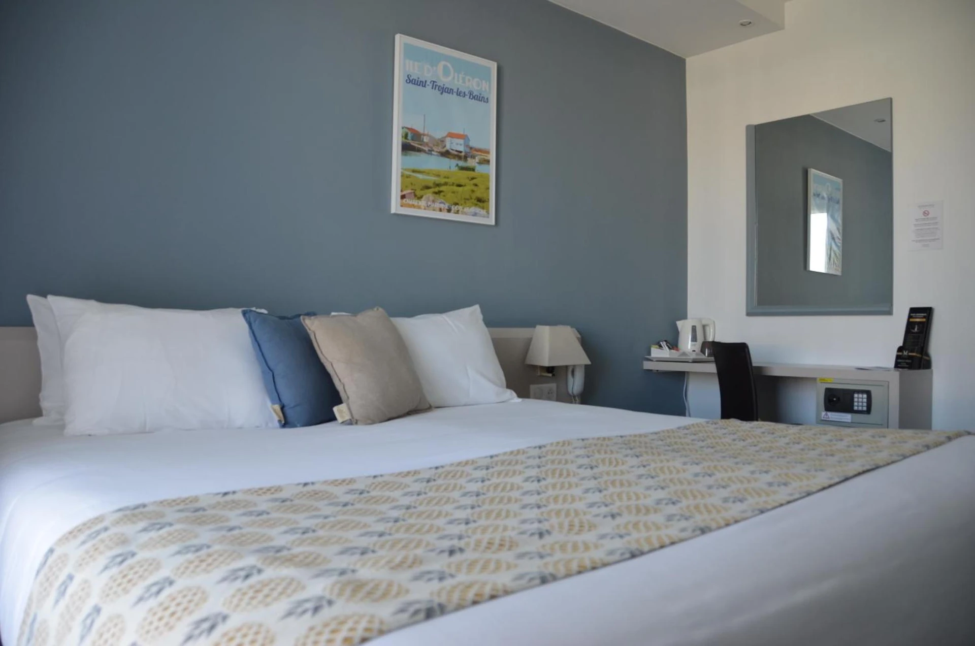 Chambre disponible pour un séminaire d'entreprise à Hotel et Spa Les Cleunes Oléron - Saint-Trojan-les-Bains