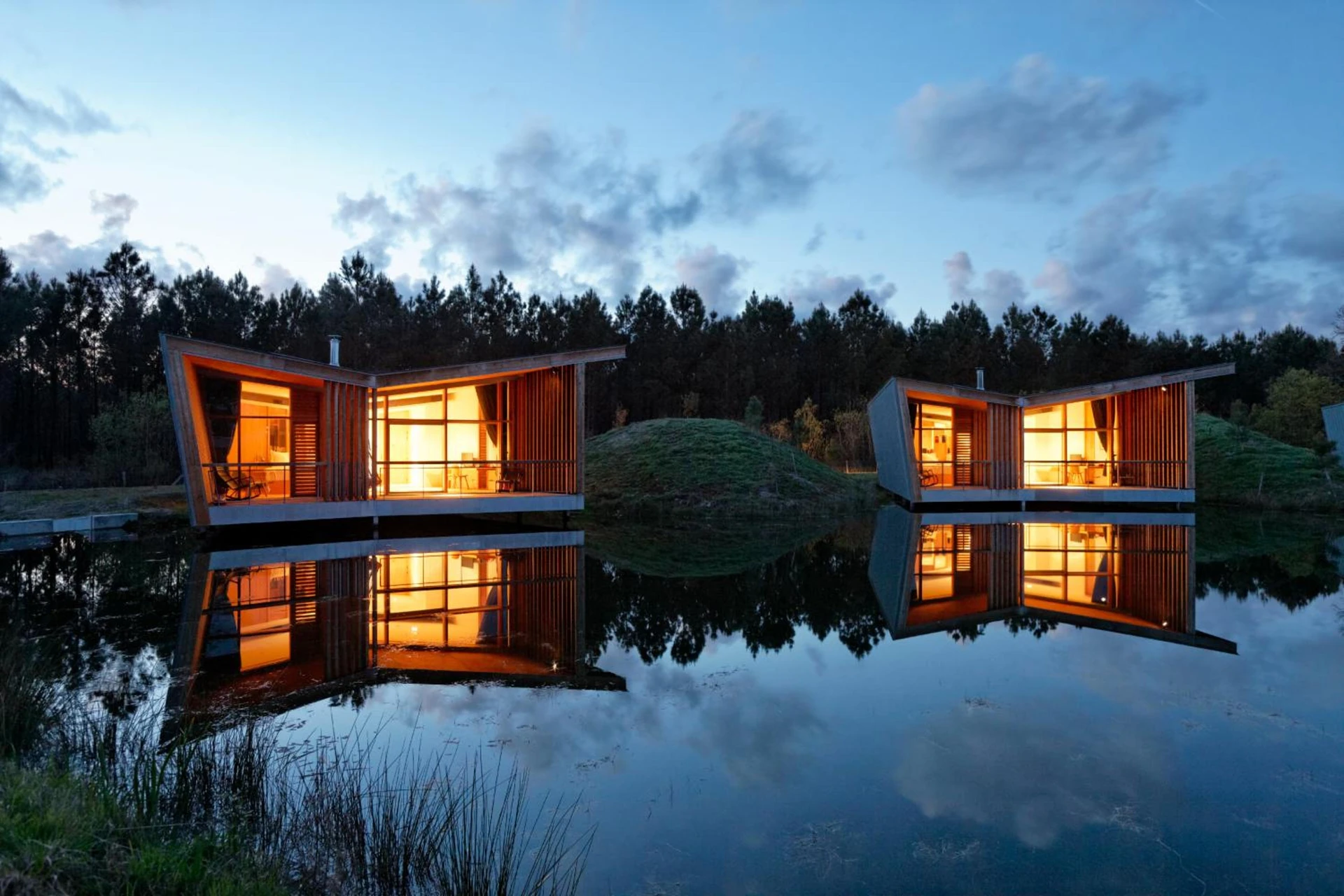Chambre disponible pour un séminaire d'entreprise à Les Échasses Golf & Surf Eco Lodge - Saubion