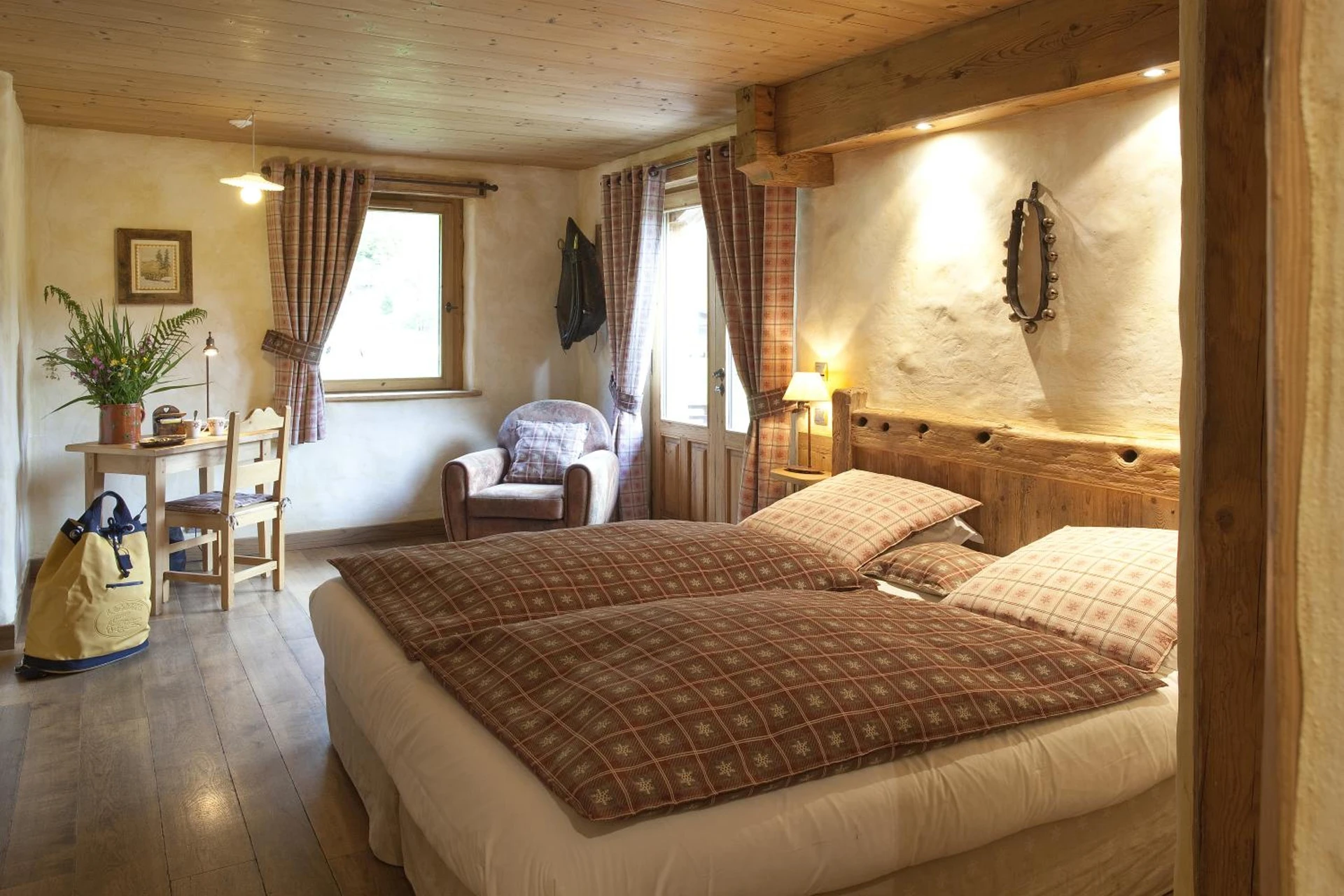 Ambiance de travail pour séminaire d'entreprise à Chalet-Hôtel Les Fermes de Pierre & Anna - Le Grand-Bornand