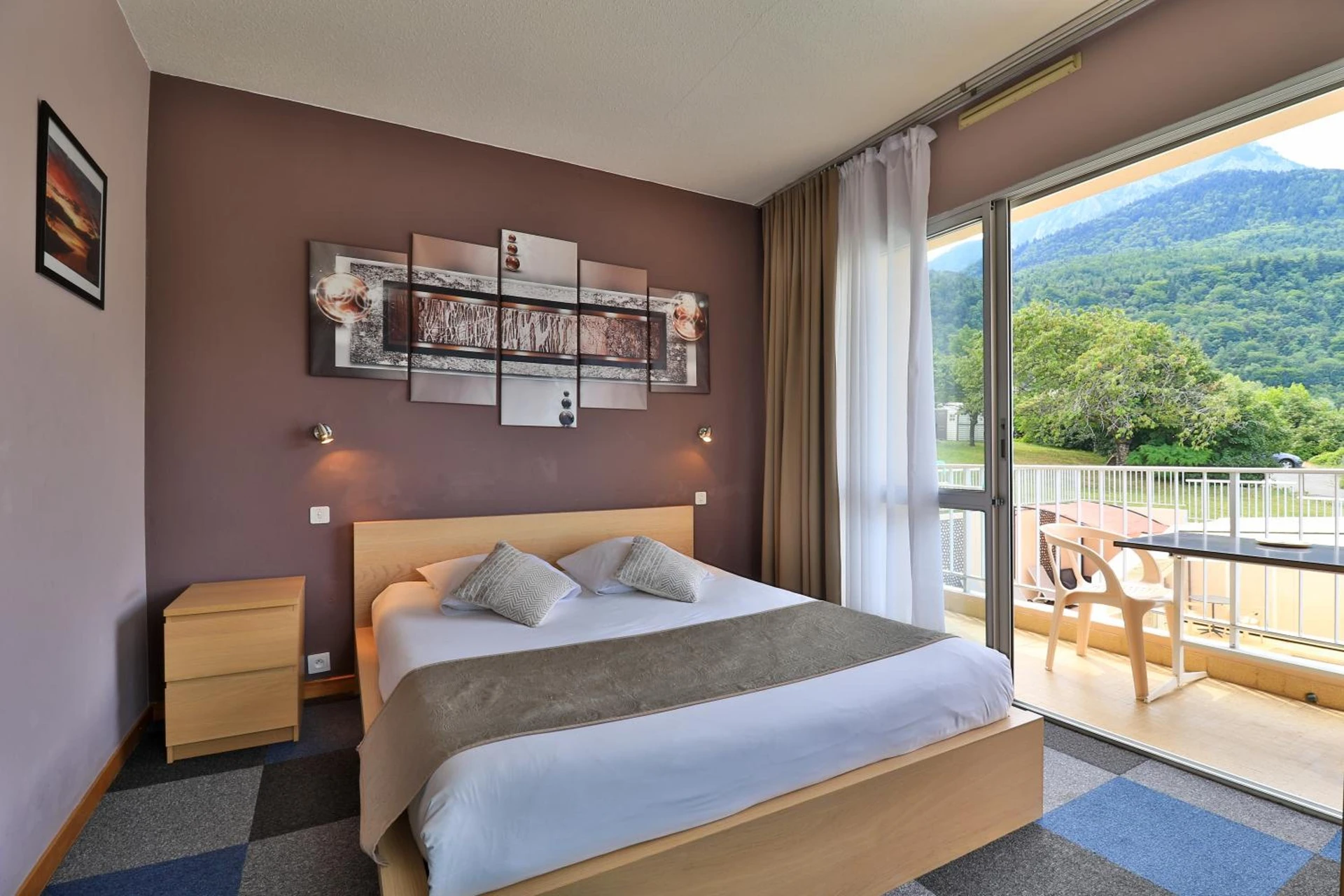 Chambre disponible pour un séminaire d'entreprise à Hôtel Les Flots Bleus - Savines-le-Lac