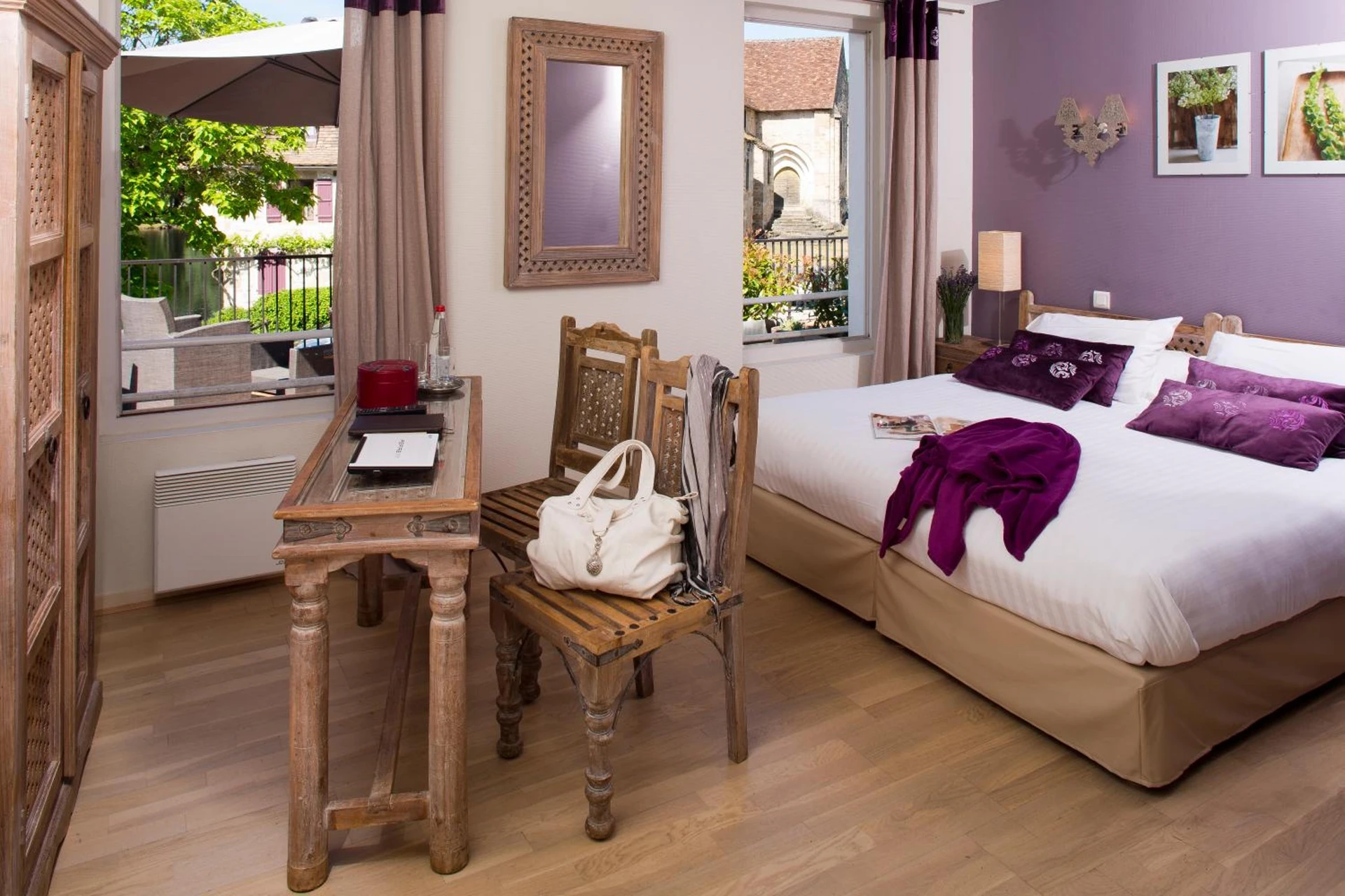 Magnifique chambre pour un séminaire d'entreprise à Logis hotel les flots bleus - Beaulieu-sur-Dordogne