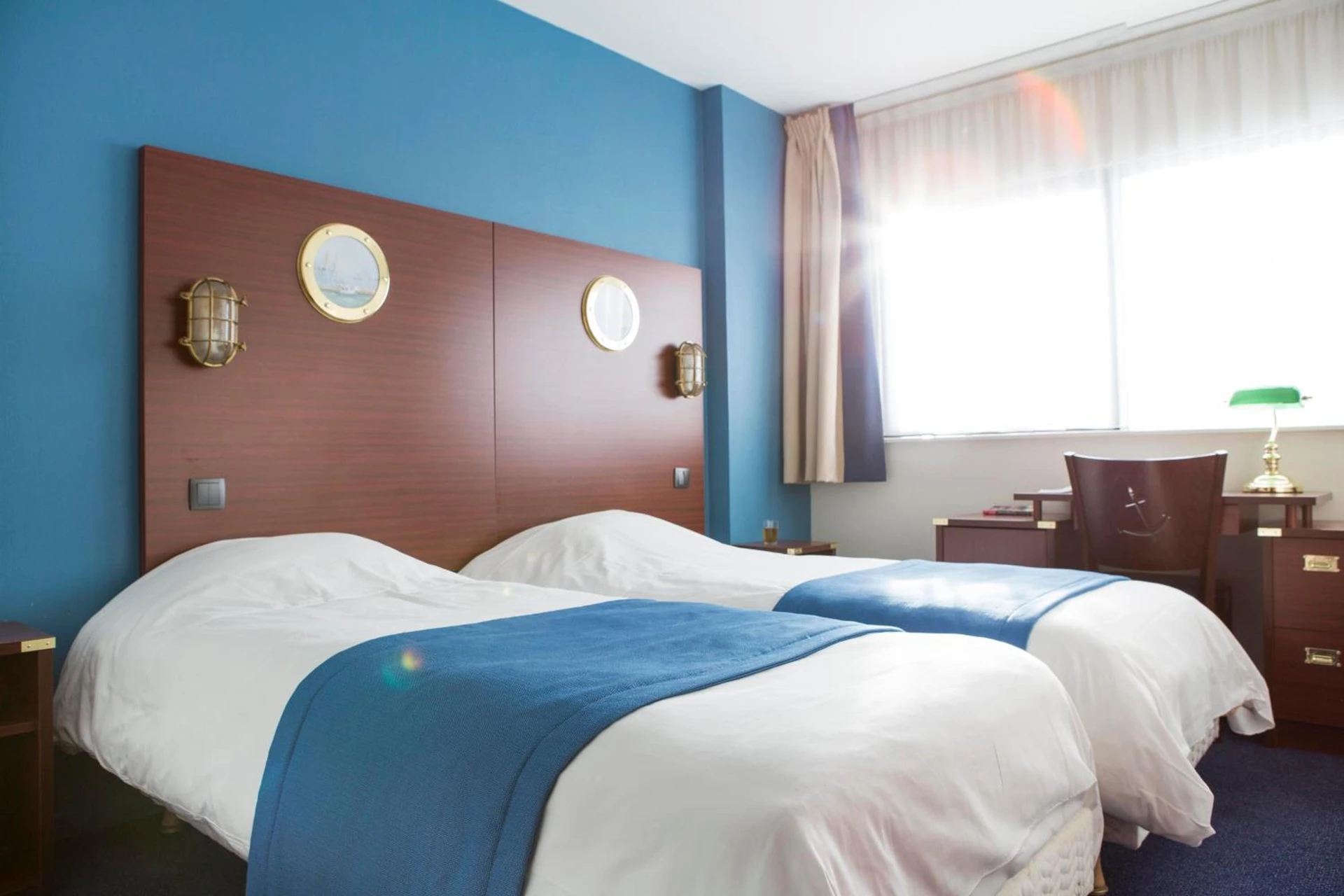 Chambre disponible pour un séminaire d'entreprise à Hôtel Les Gens De Mer Dunkerque by Popinns - Dunkerque