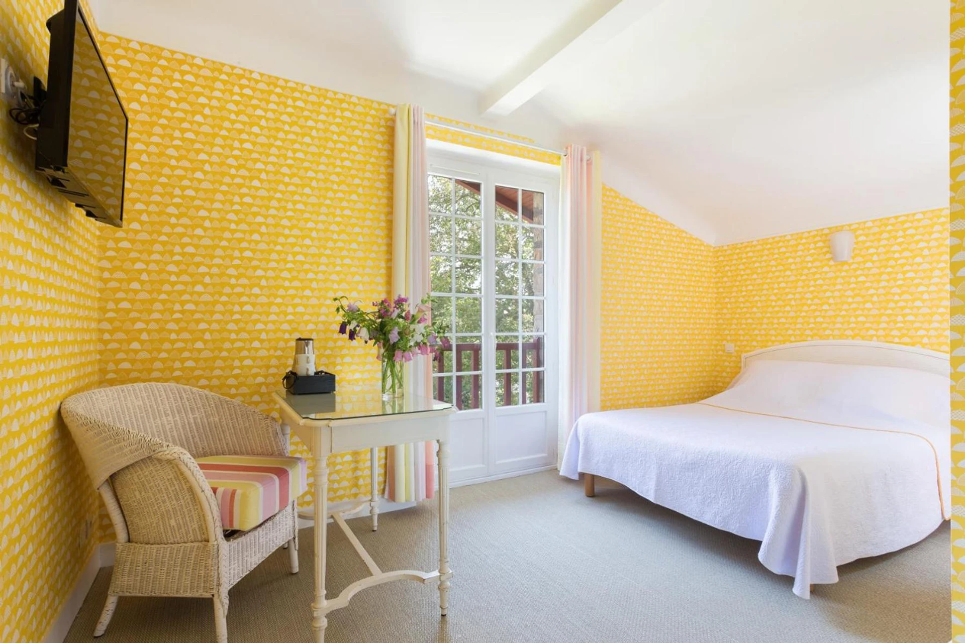 Chambre à Hotel Les Goelands - Organiser un séminaire d'entreprise à Saint-Jean-de-Luz