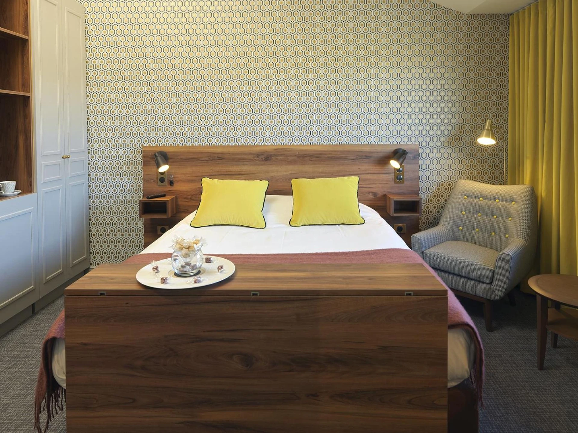 Chambre disponible pour un séminaire d'entreprise à Hôtel Restaurant Les Grains d'Argent Dizy - Epernay - Épernay