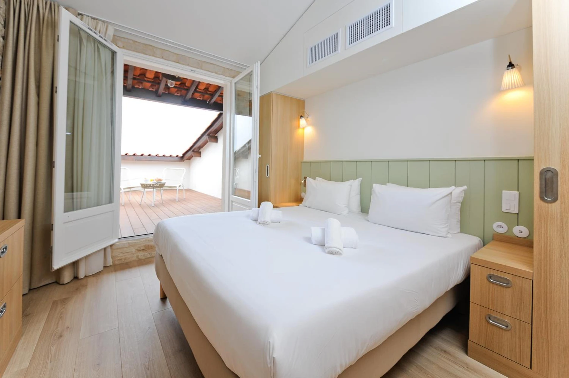 Chambre disponible pour un séminaire d'entreprise à Hôtel Les Grenettes - Sainte-Marie-de-Ré
