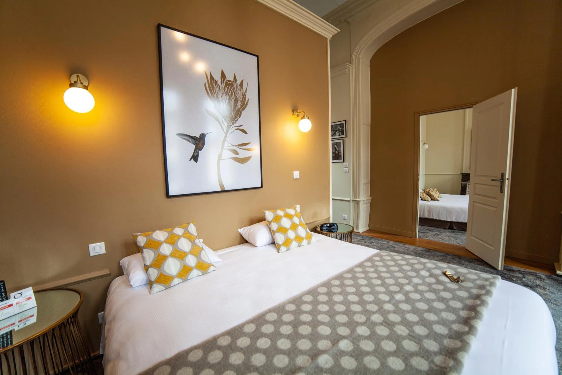Chambre disponible pour un séminaire d'entreprise à Logis Hôtel & Restaurant - Les Hauts de Montreuil - Montreuil-sur-Mer