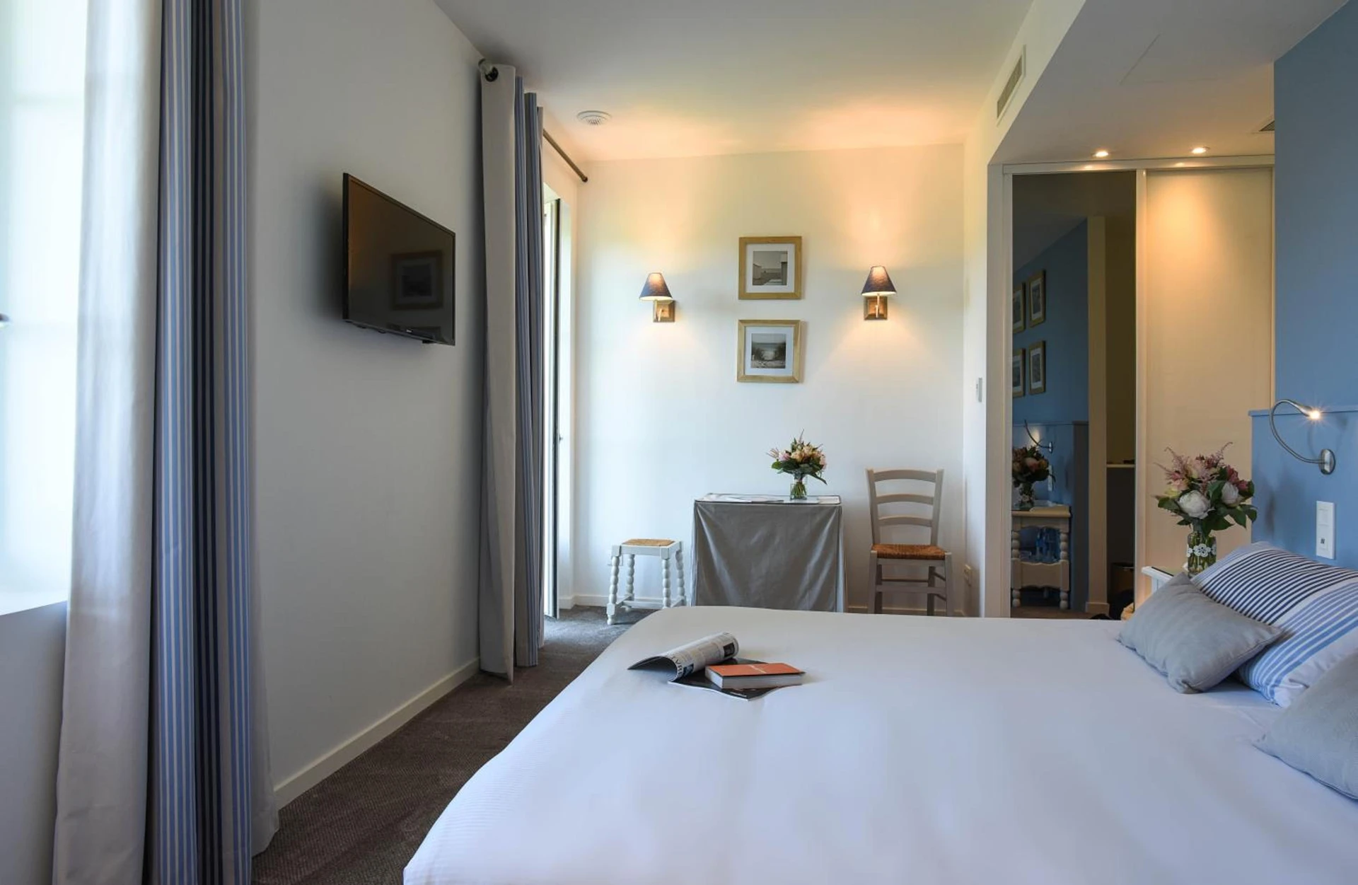 Chambre disponible pour un séminaire d'entreprise à Les Jardins de Bakea - Biriatou