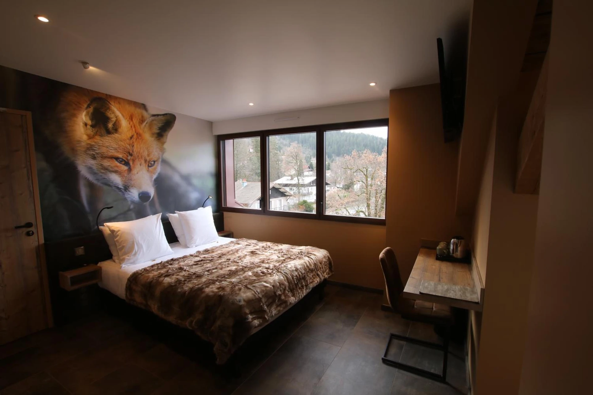 Magnifique chambre pour un séminaire d'entreprise à Les Loges Du Parc - Gérardmer