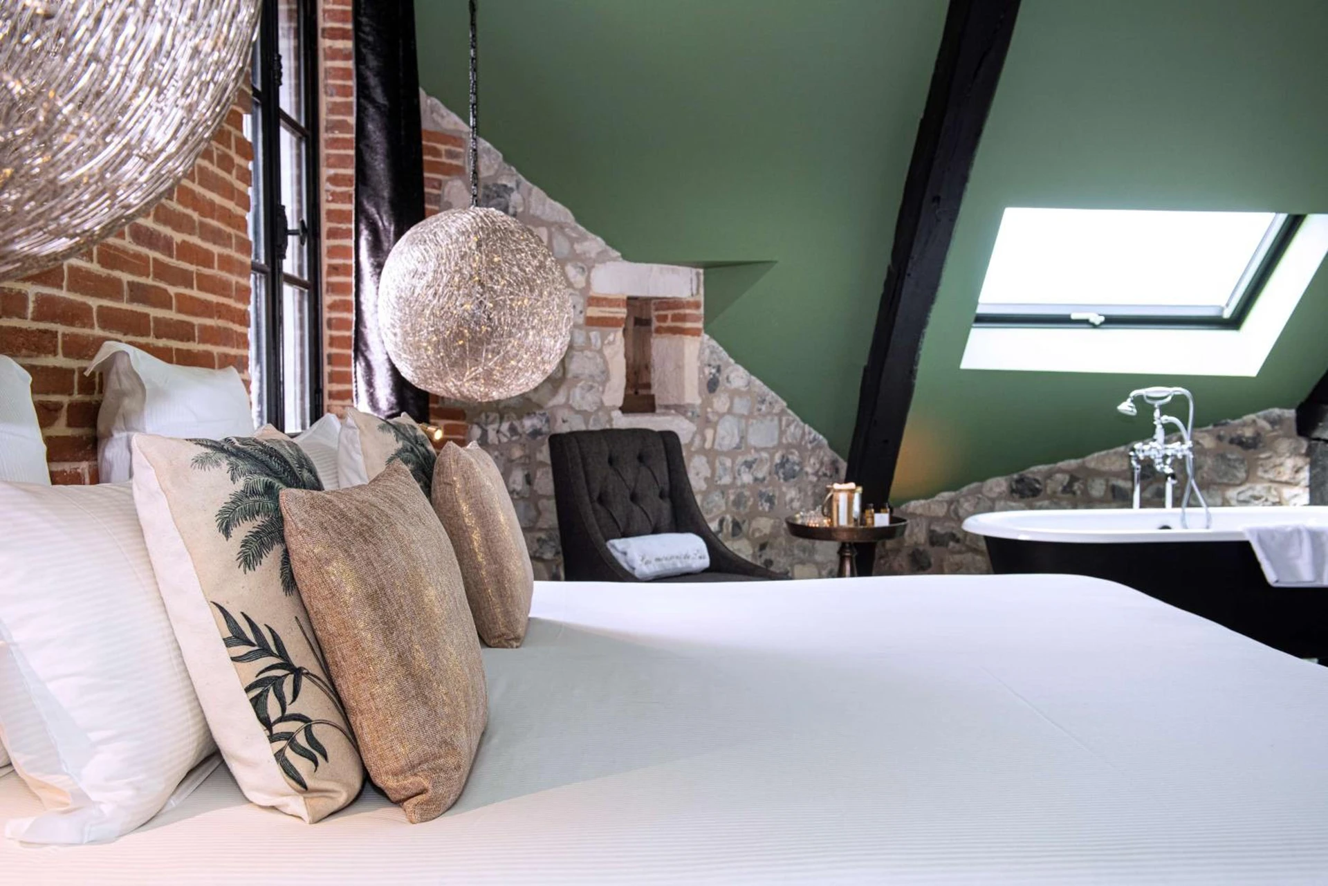 Chambre disponible pour un séminaire d'entreprise à Les Maisons de Léa & Spa - Radisson Individuals - Honfleur