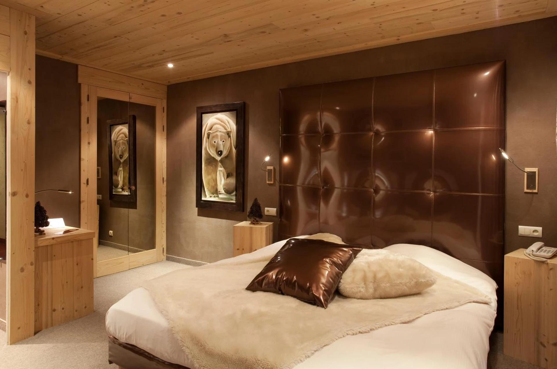 Chambre disponible pour un séminaire d'entreprise à Hotel Les Mélèzes - Les Deux Alpes