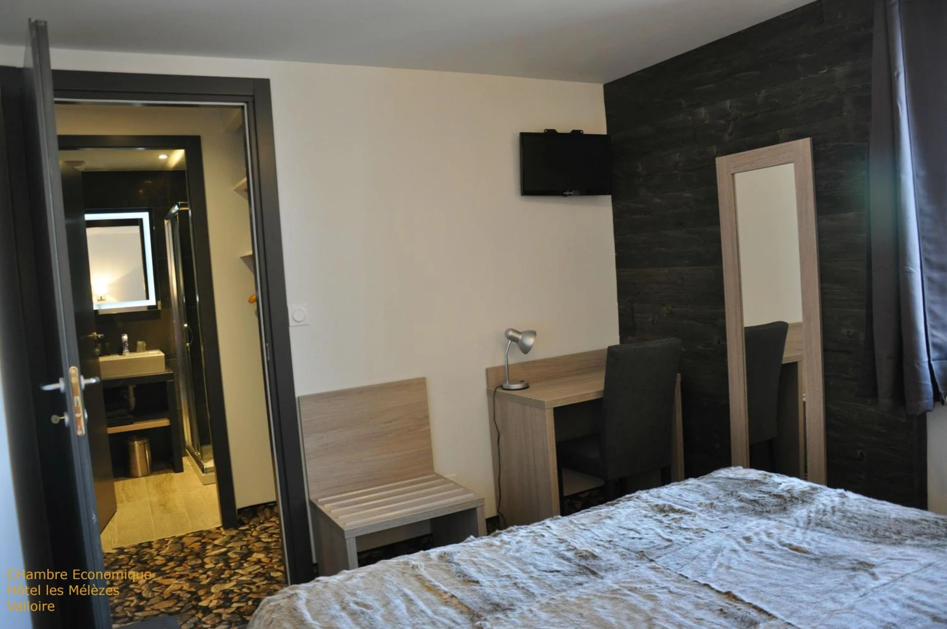 Chambre disponible pour un séminaire d'entreprise à Hôtel-Chalet les Mélèzes - Valloire