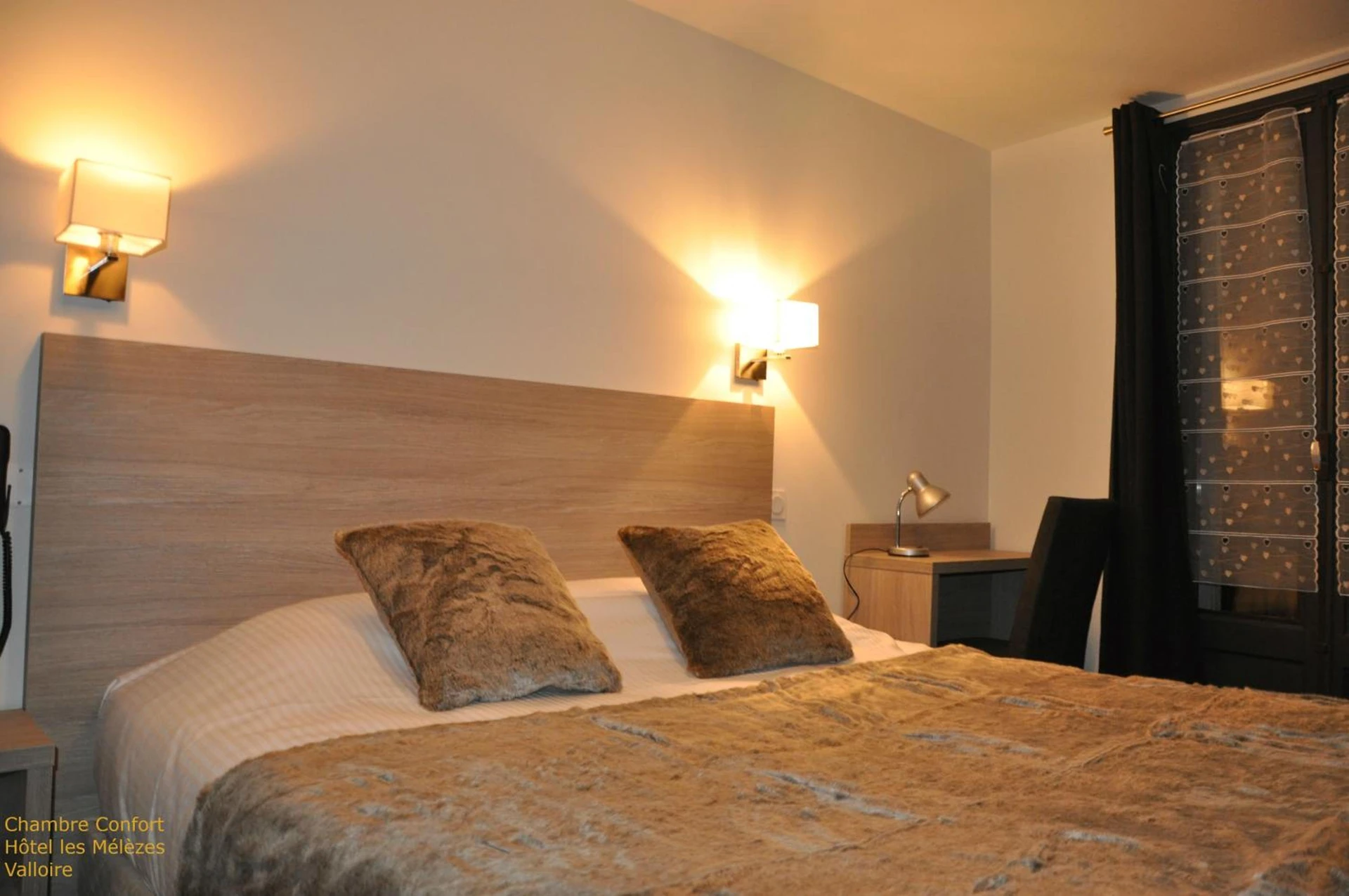 Chambre disponible pour un séminaire d'entreprise à Hôtel-Chalet les Mélèzes - Valloire