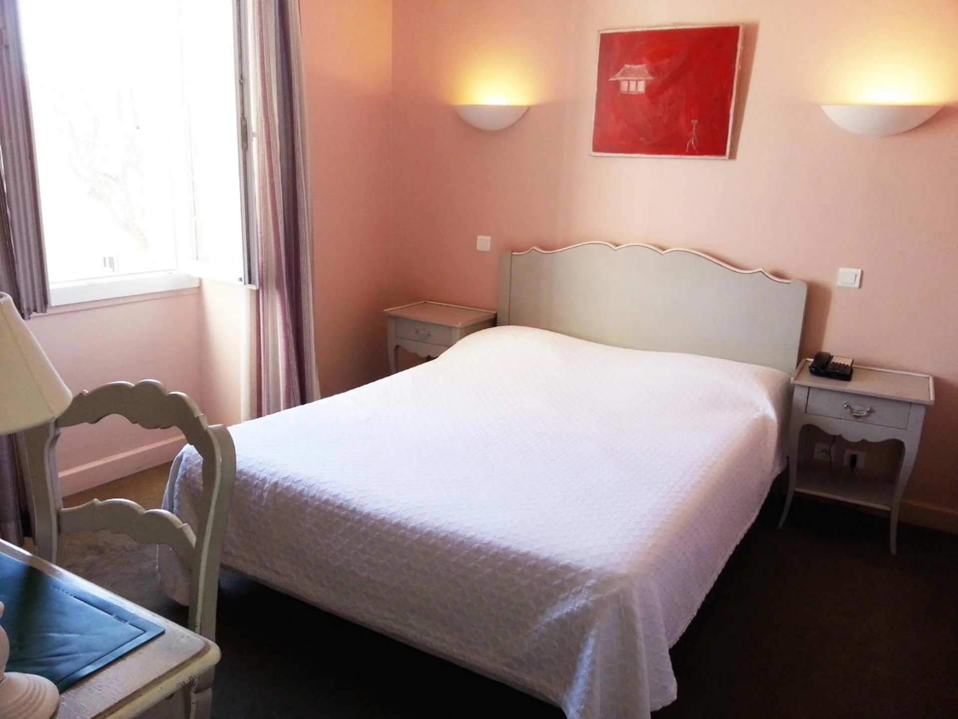 Chambre disponible pour un séminaire d'entreprise à Hôtel Les Palmiers - Saint-Tropez