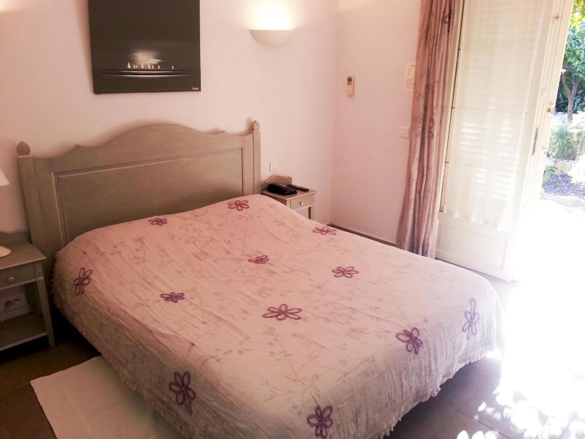 Magnifique chambre pour un séminaire d'entreprise à Hôtel Les Palmiers - Saint-Tropez