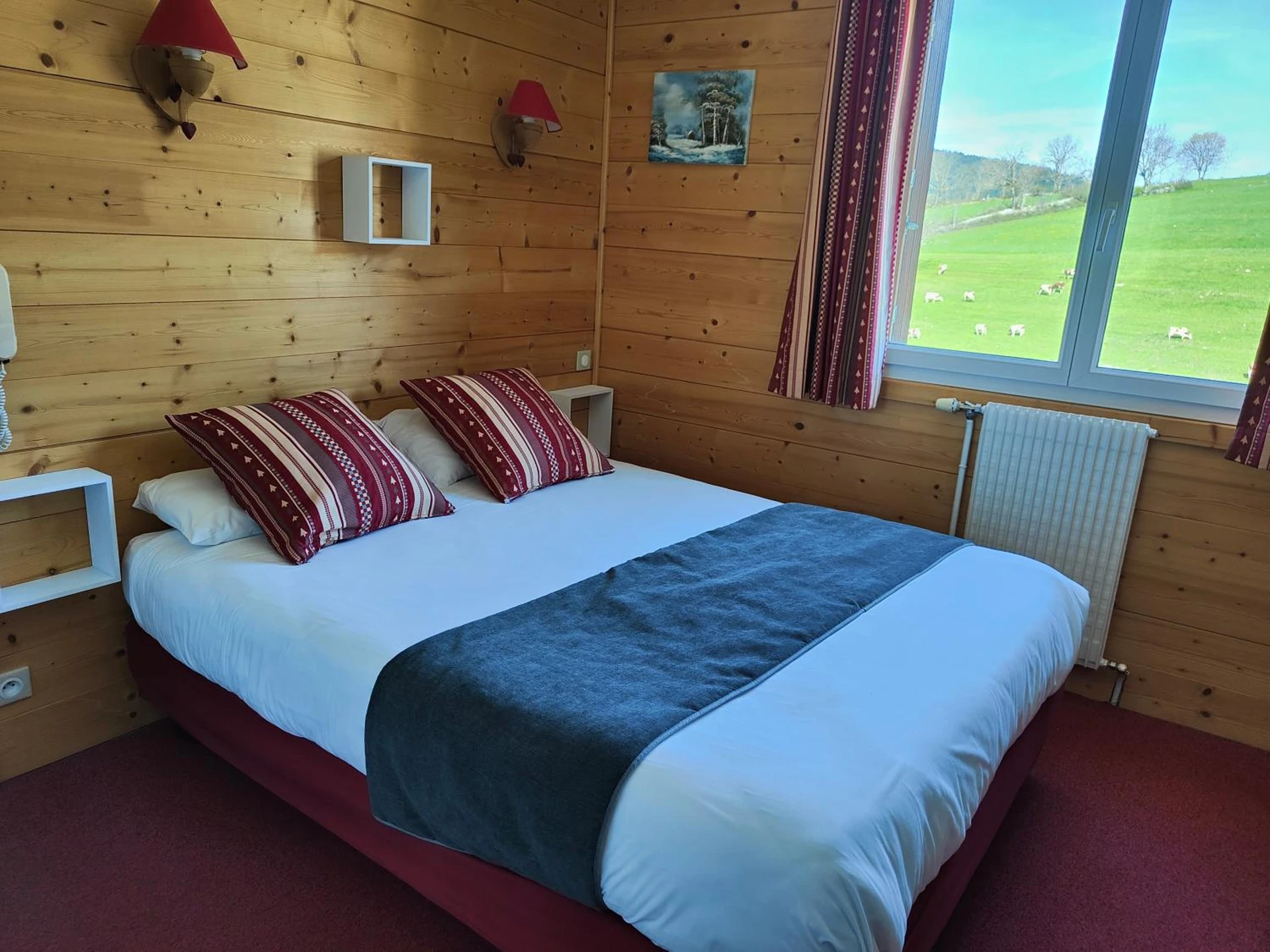 Chambre disponible pour un séminaire d'entreprise à Logis Hotel Les Playes - Villard-de-Lans